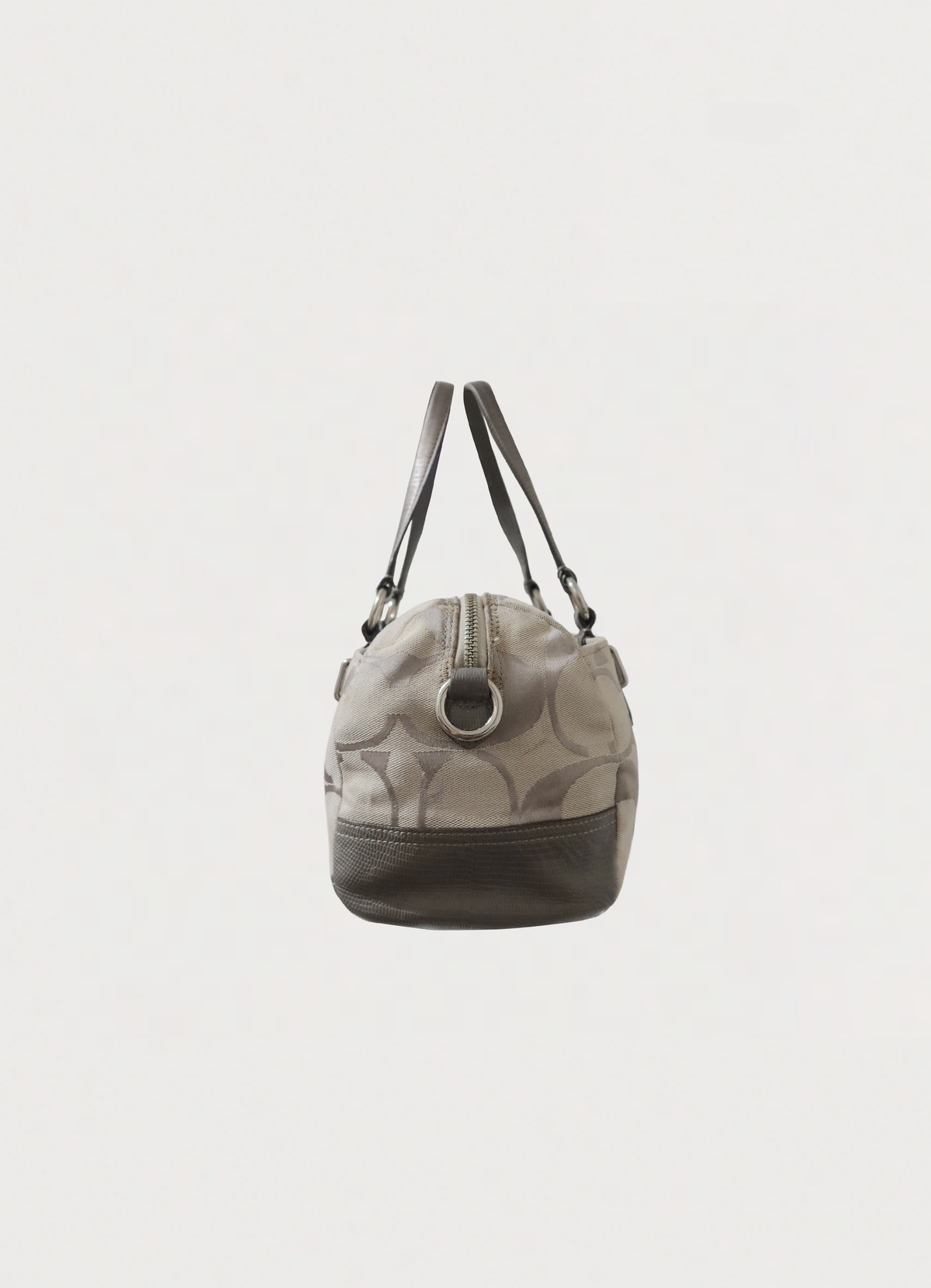 CHELSEA SIGNATURE C BARREL SATCHEL BAG