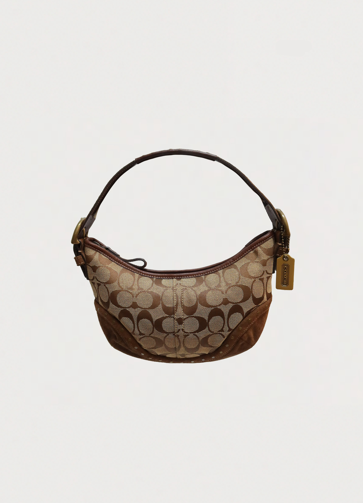 SOHO STUDDED HOBO BAG