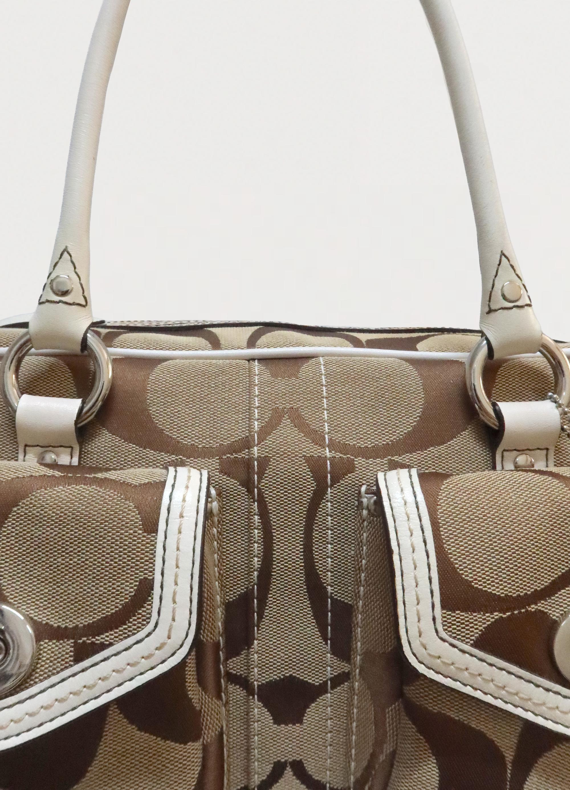 SIGNATURE GALLERY POCKET SATCHEL BAG