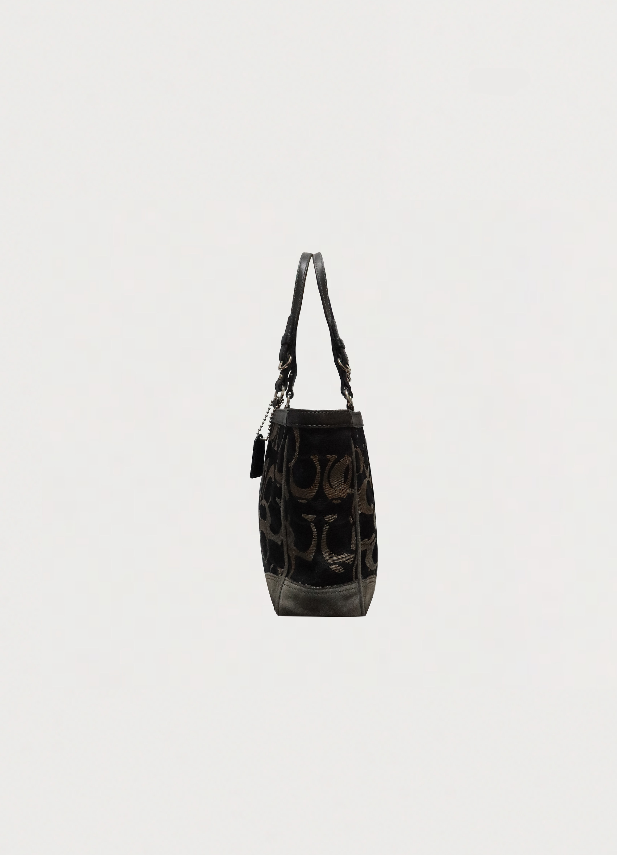 CHELSEA OPTIC SIGNATURE TOTE SHOULDER BAG