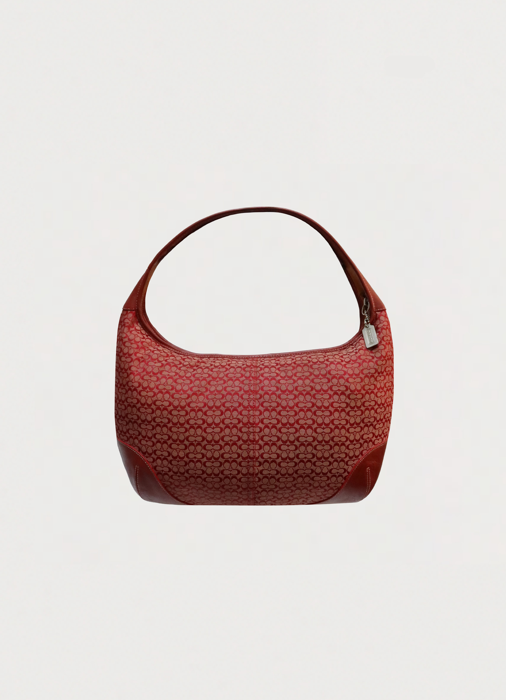 SIGNATURE SOHO HOBO SHOULDER BAG