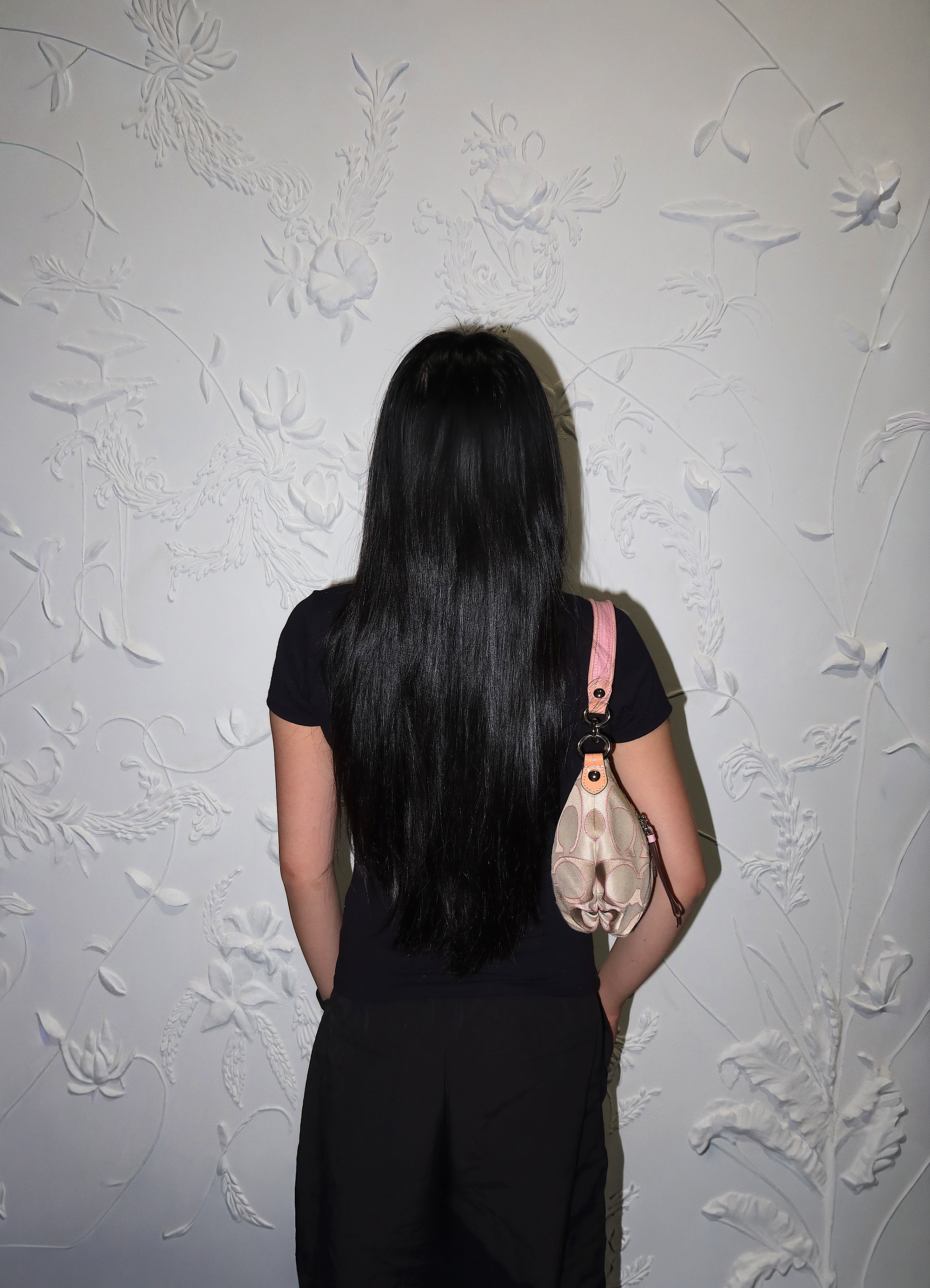 POPPY SIGNATURE SATIN LUREX GROOVY SHOULDER BAG