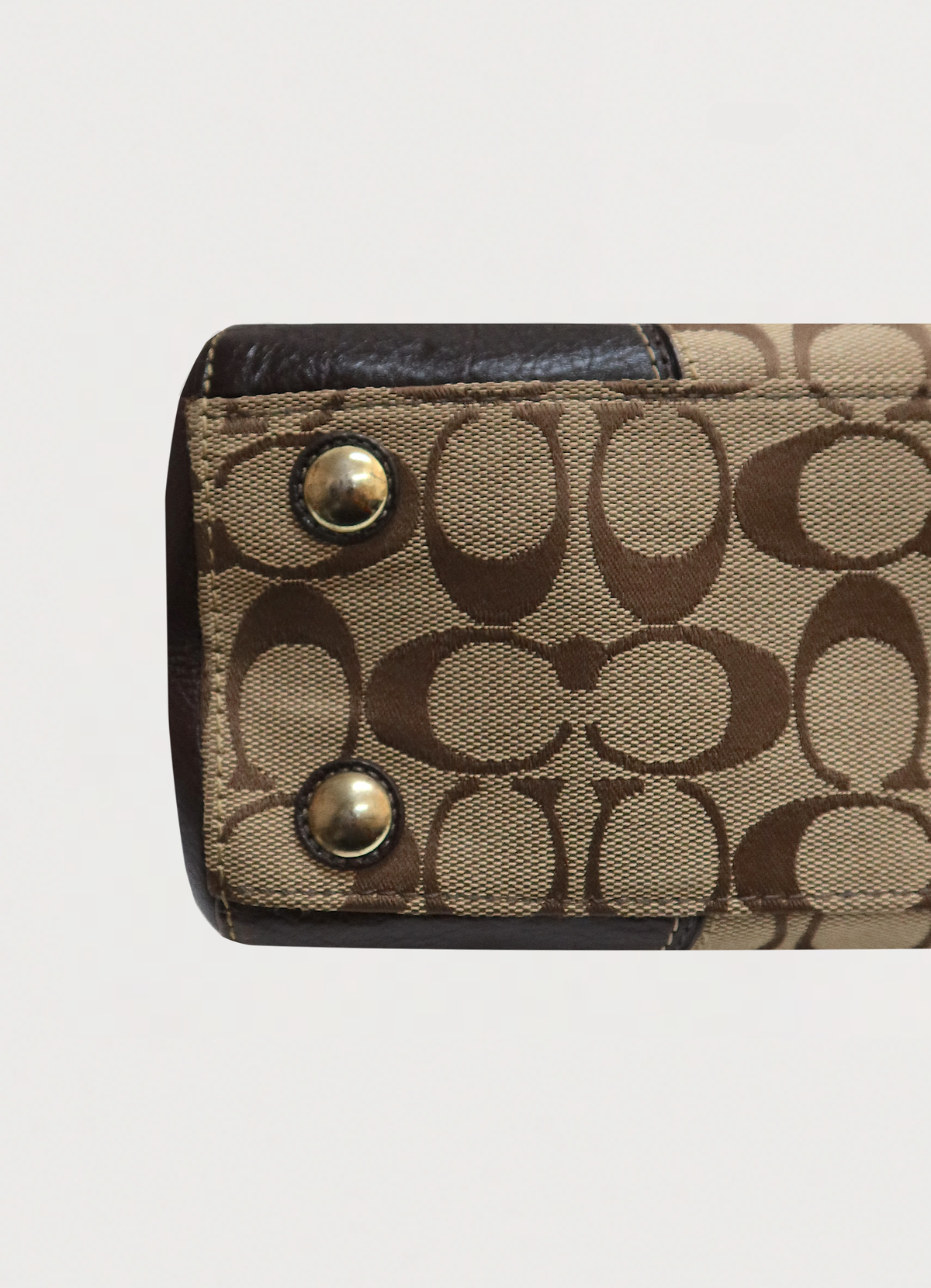MADELINE SIGNATURE TURNLOCK SHOULDER BAG