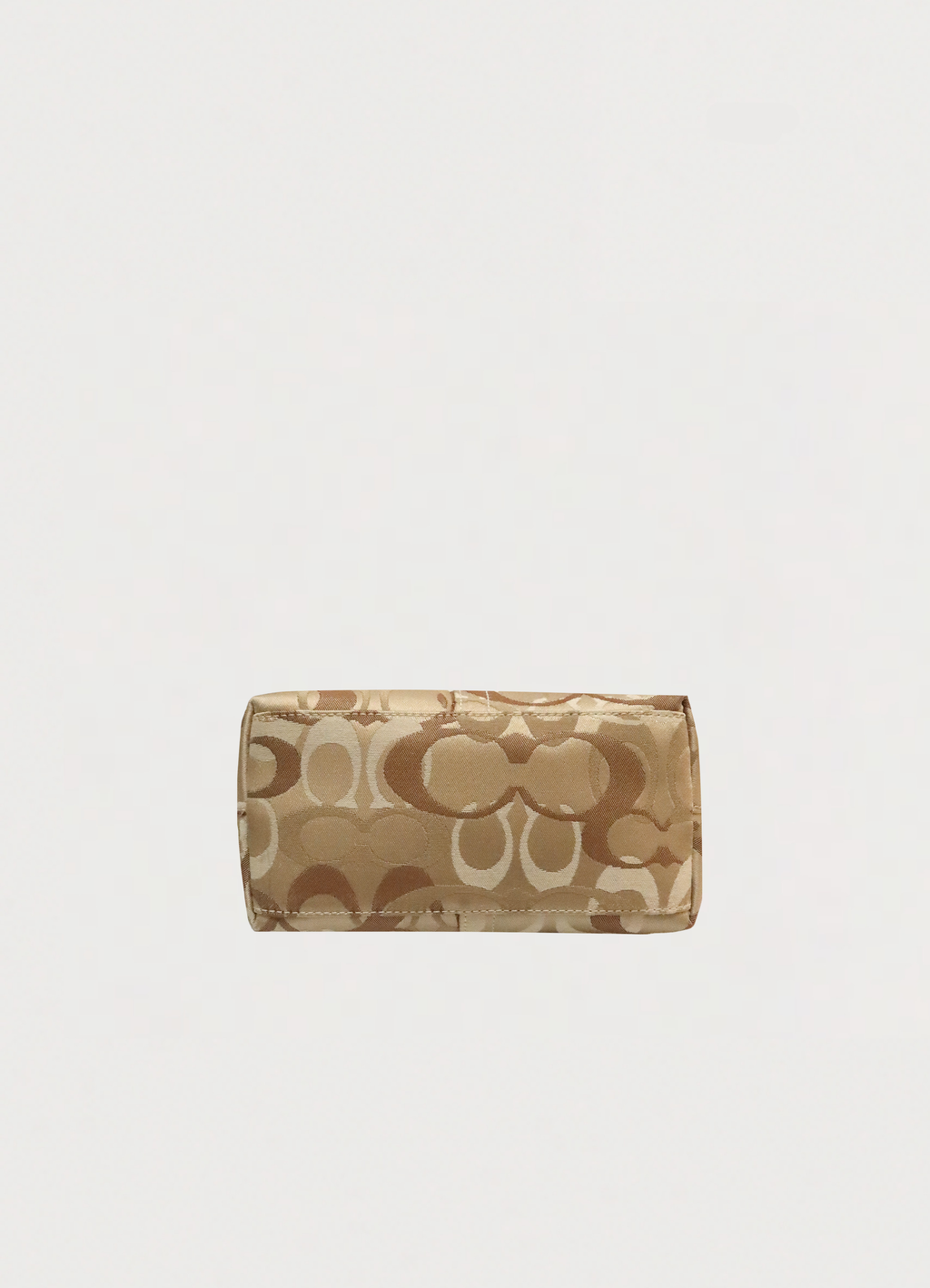 SIGNATURE OPTIC MINI POUCH DEMI HANDBAG
