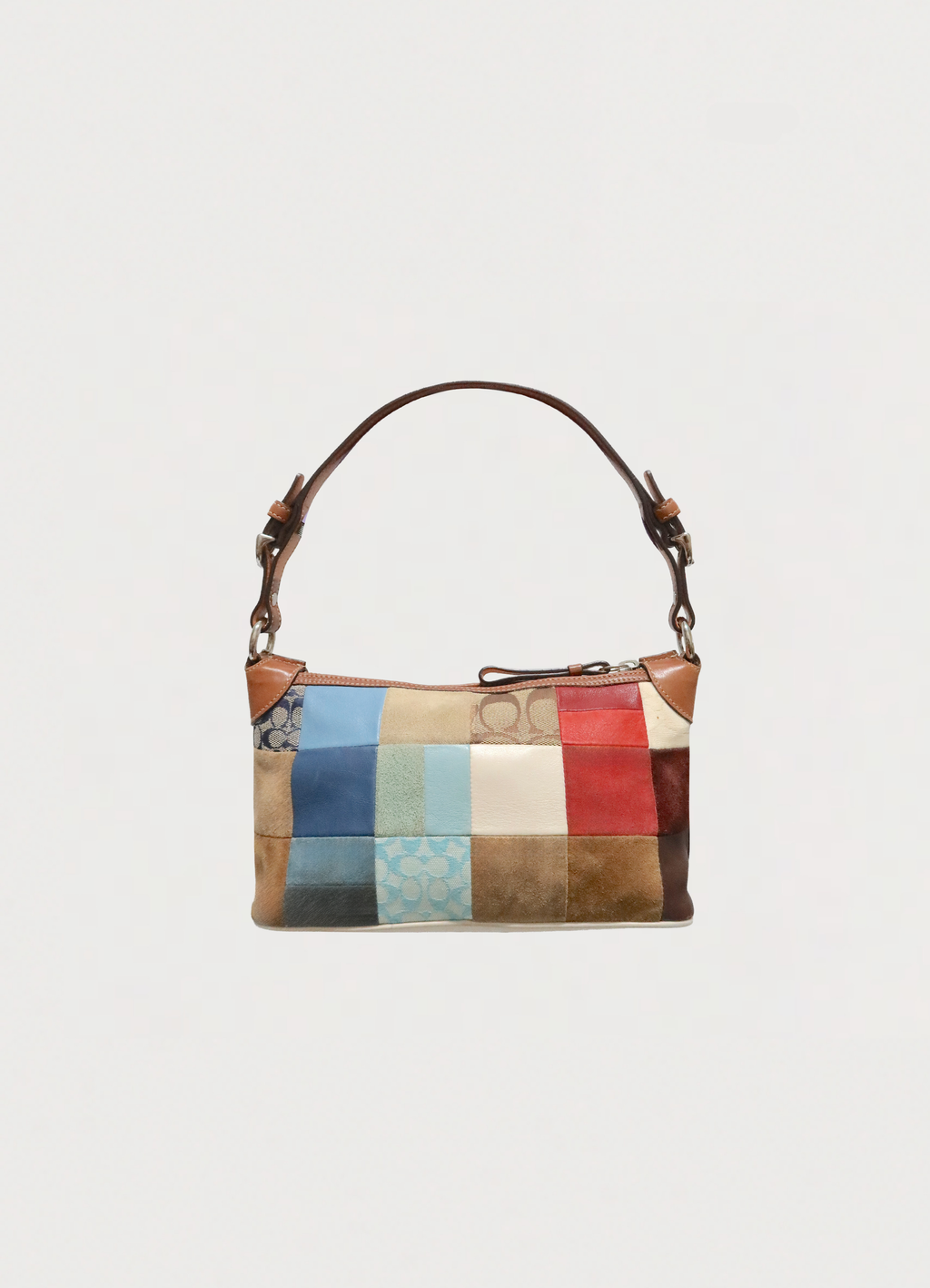 SOHO PATCHWORK SHOULDER BAG