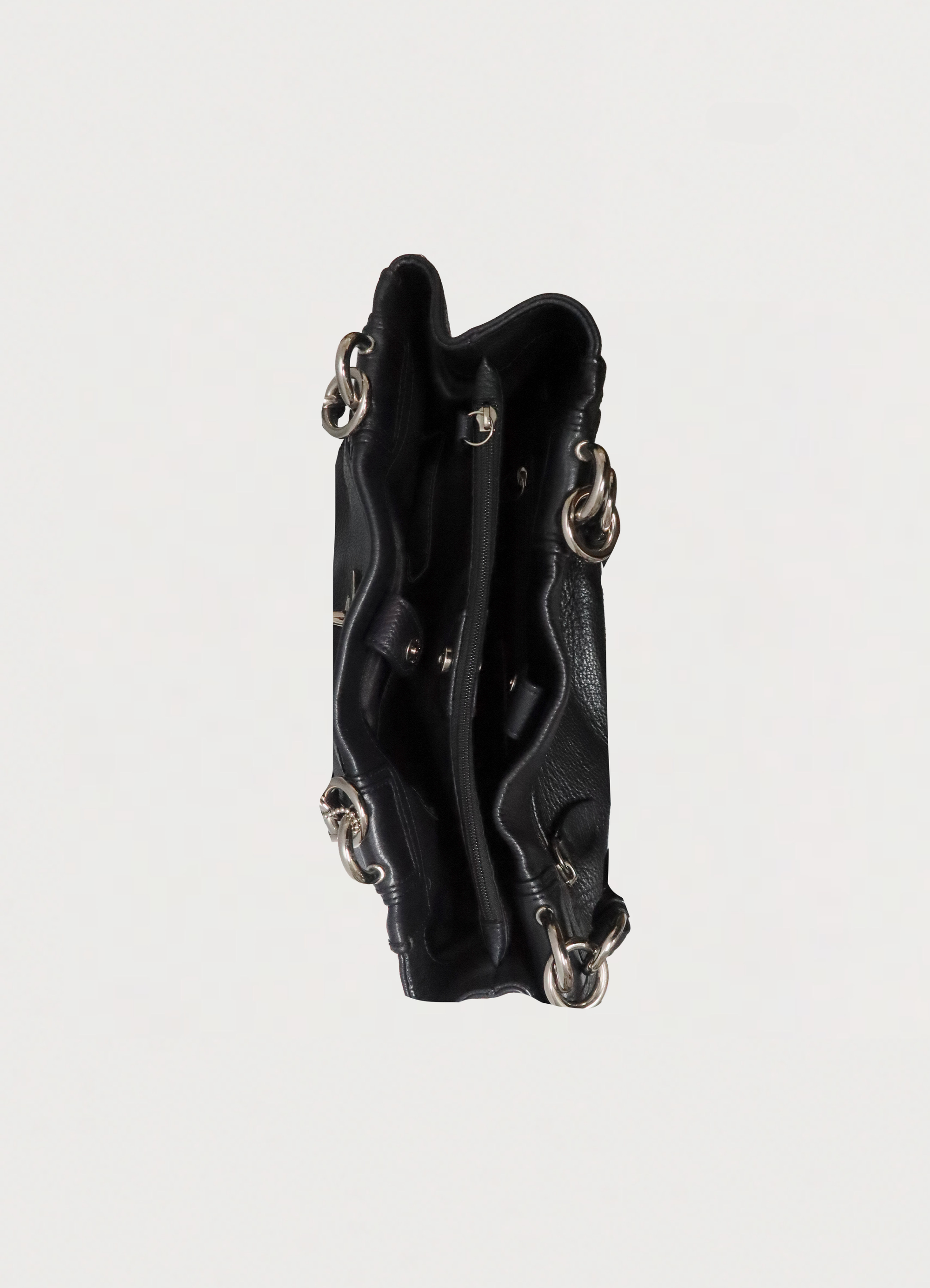 PENELOPE LEATHER CARRYALL SATCHEL BAG