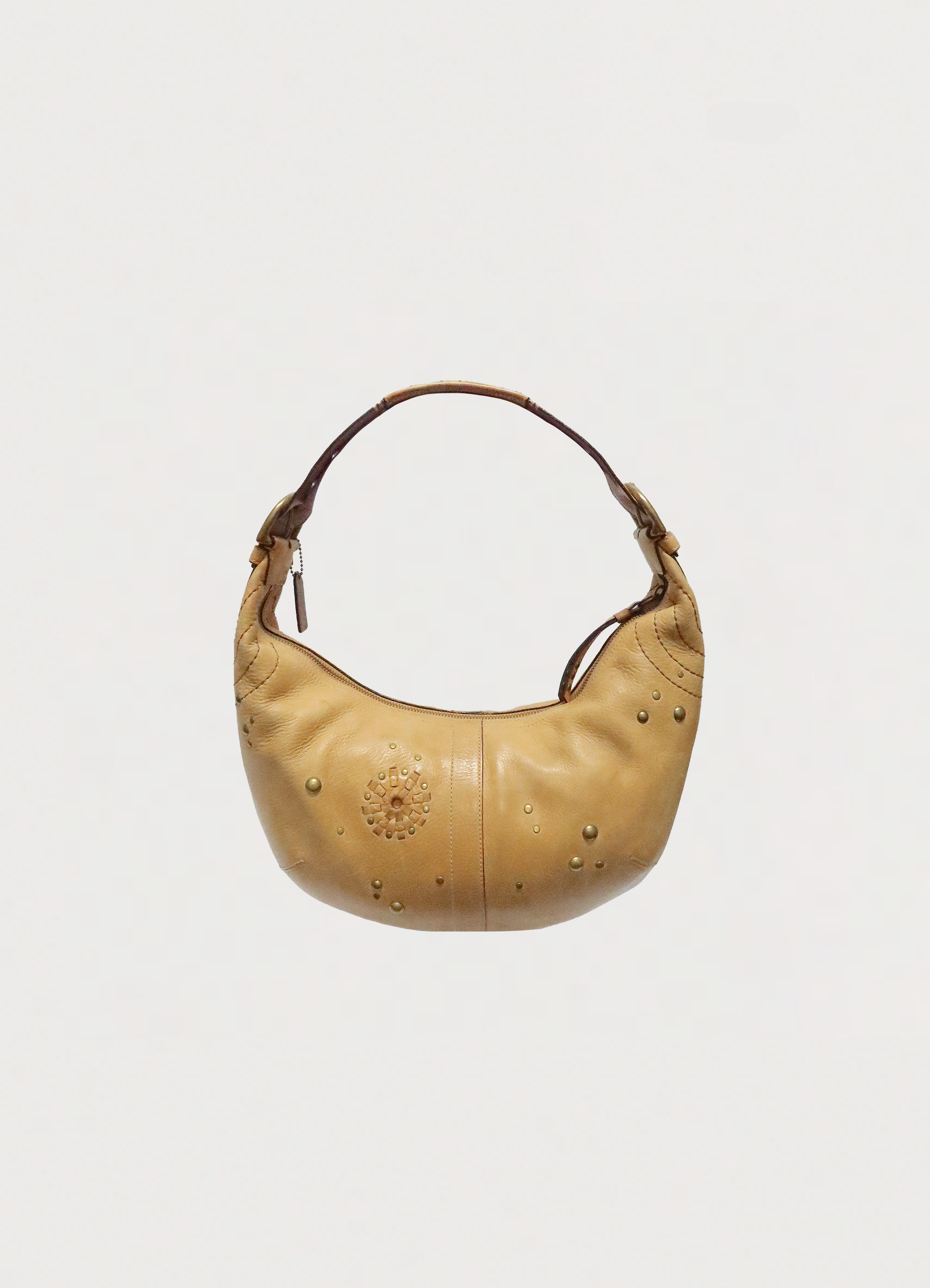 MIA STUDDED STARBURST HOBO SHOULDER BAG