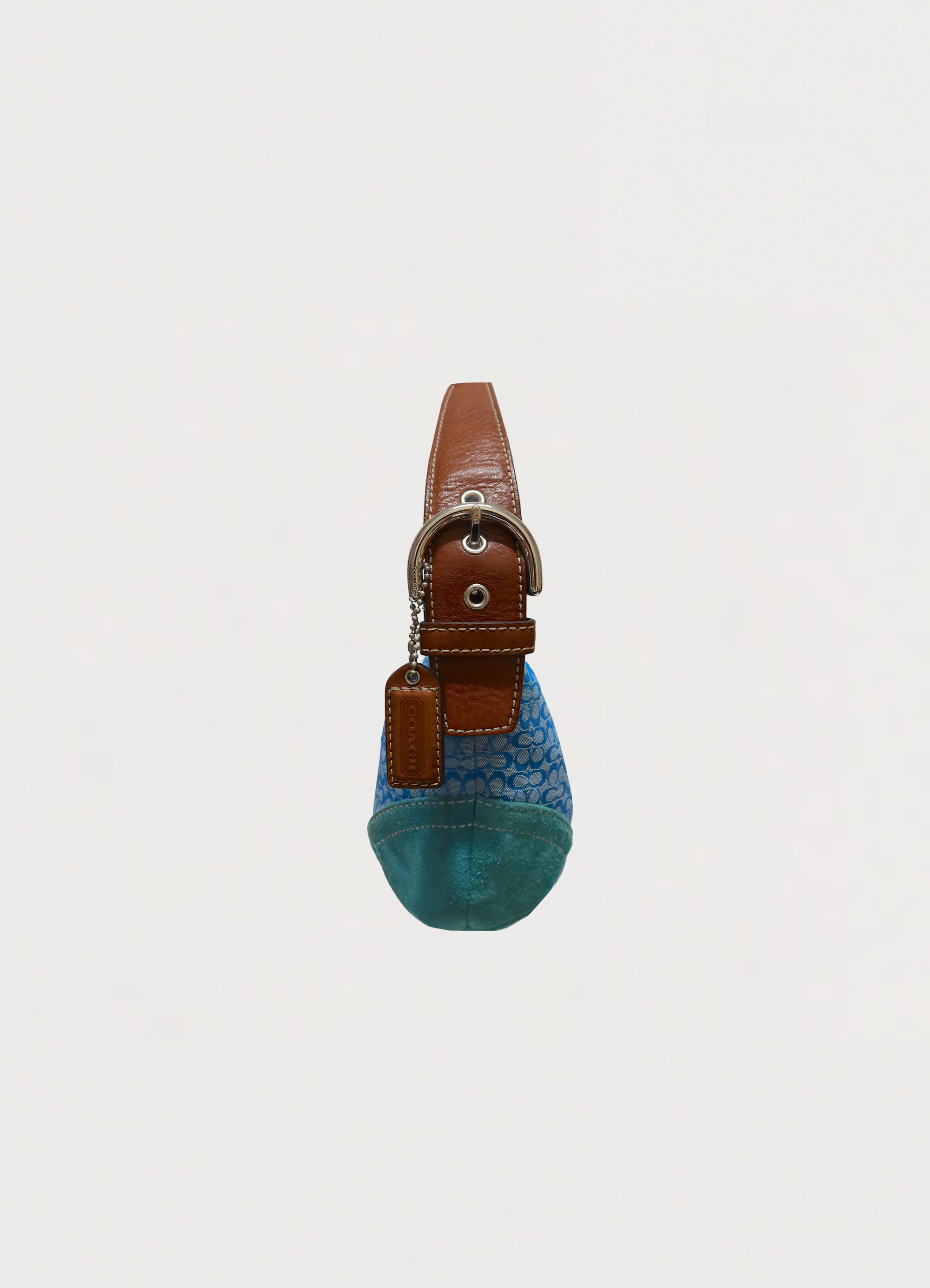RARE AZURE BLUE SOHO HOBO MINI BAG