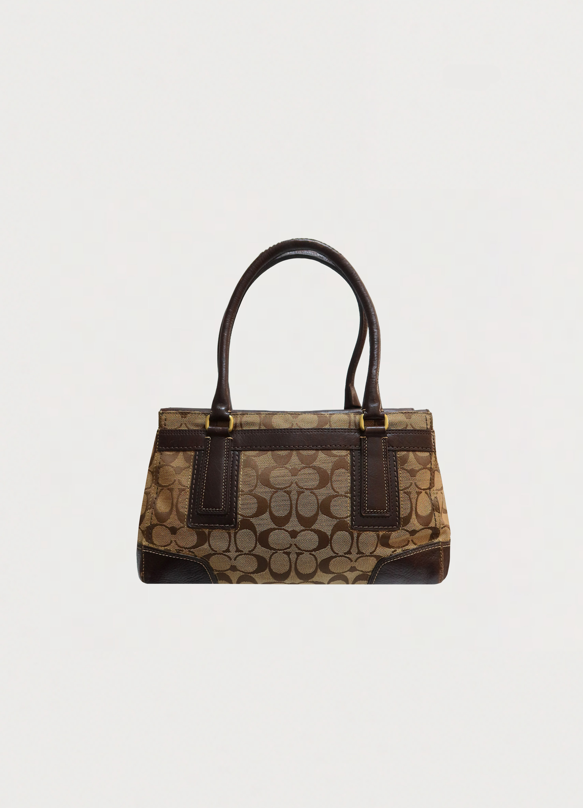 MADELINE SIGNATURE TURNLOCK SHOULDER BAG