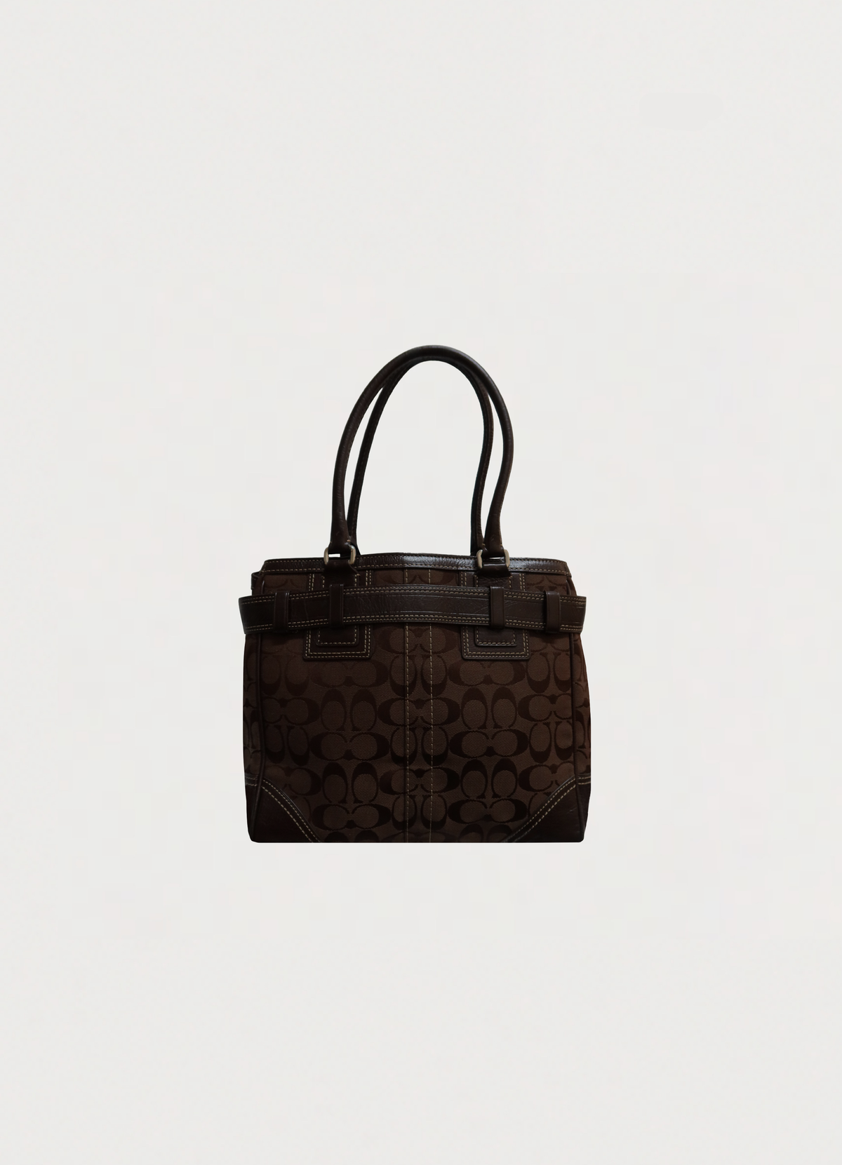 HAMPTON SIGNATURE LARGE SATCHEL BAG