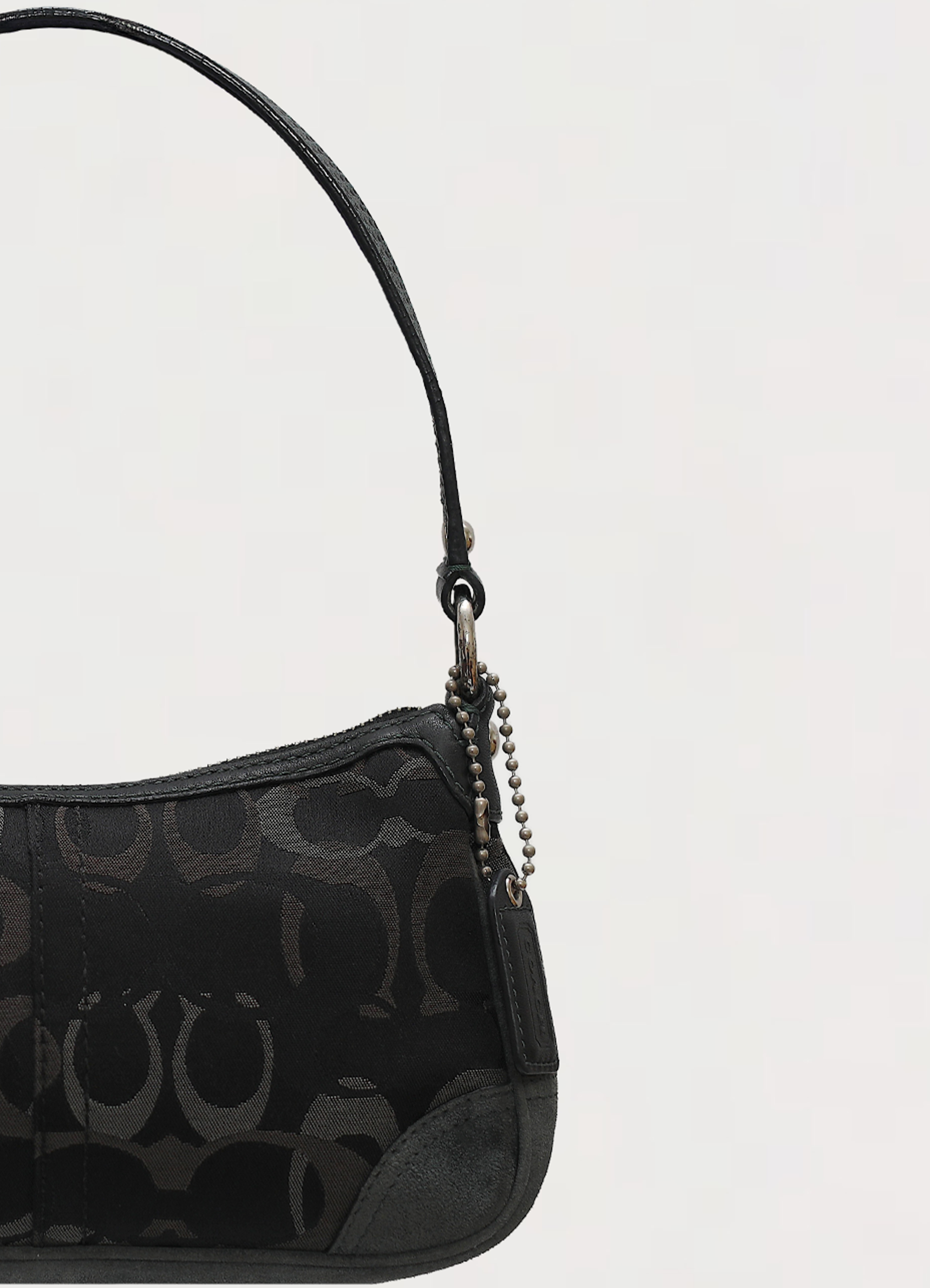 CHELSEA C OPTIC MONOGRAM POCHETTE BAG