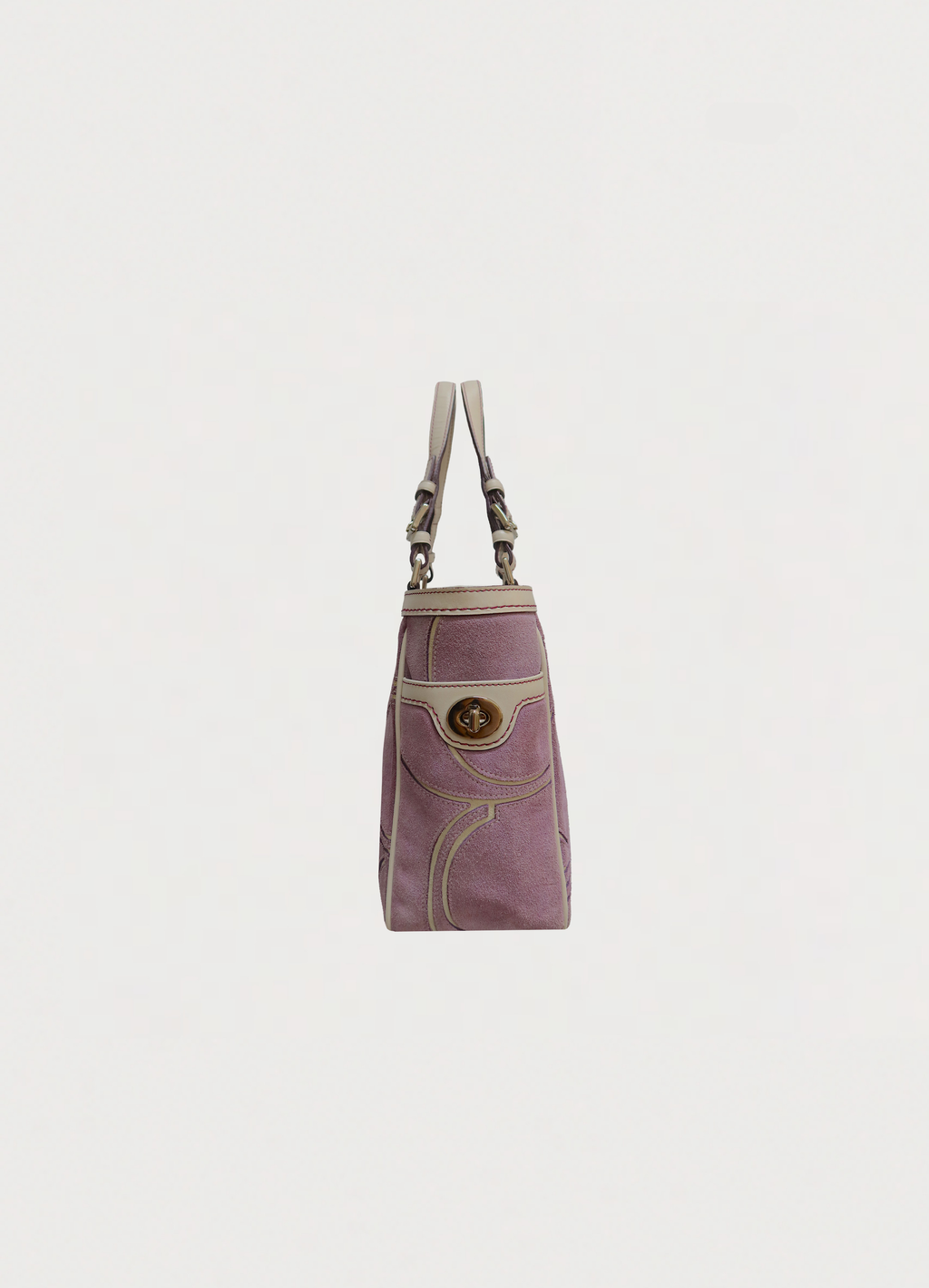 HAMPTON GALLERY SUEDE TOTE BAG
