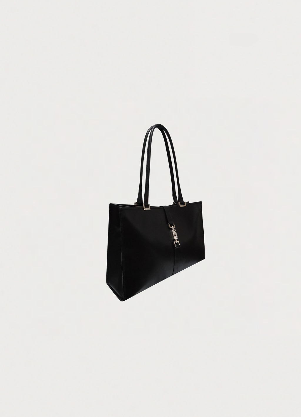 JACKIE LEATHER WORK TOTE BAG