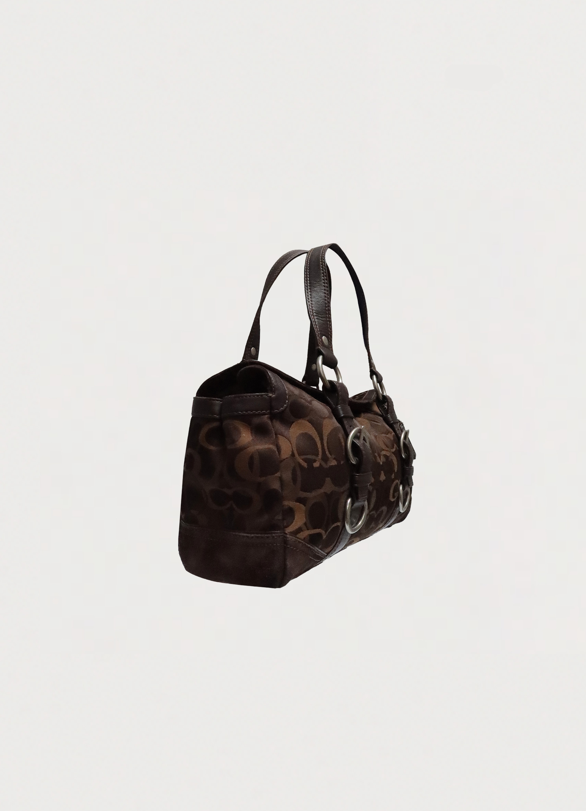 CHELSEA OPTIC DUFFLE SATCHEL BAG