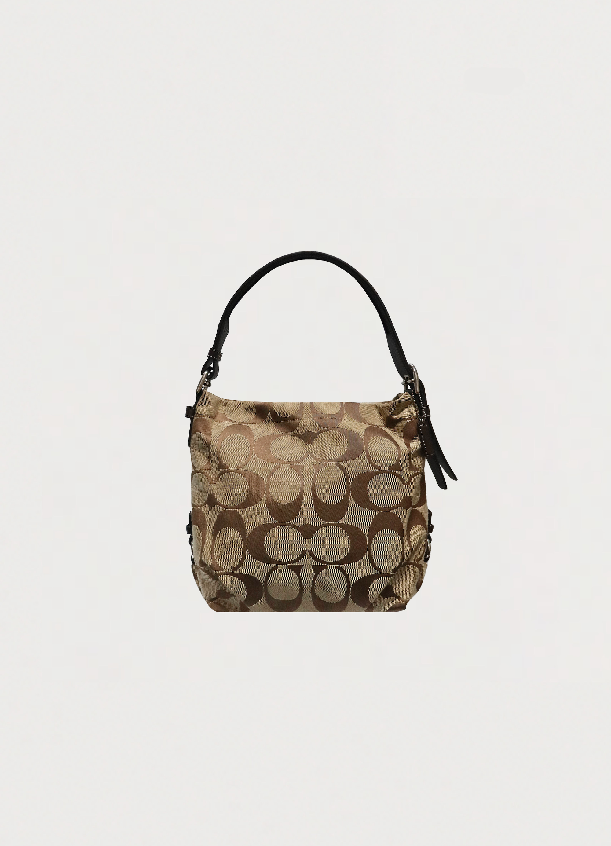 SIGNATURE DUFFLE CONVERTIBLE HOBO BAG