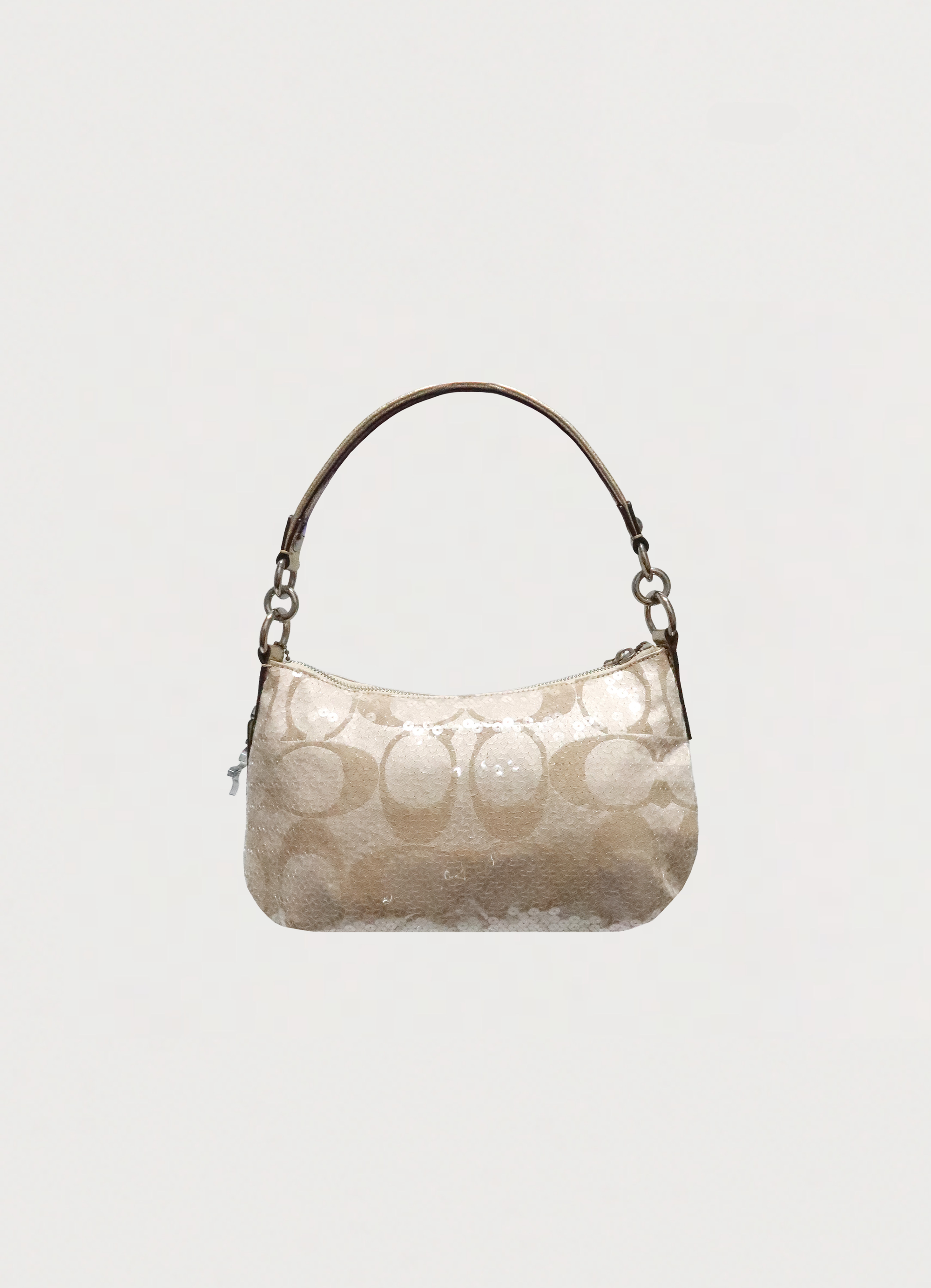 POPPY SEQUIN SIGNATURE SHOULDER BAG