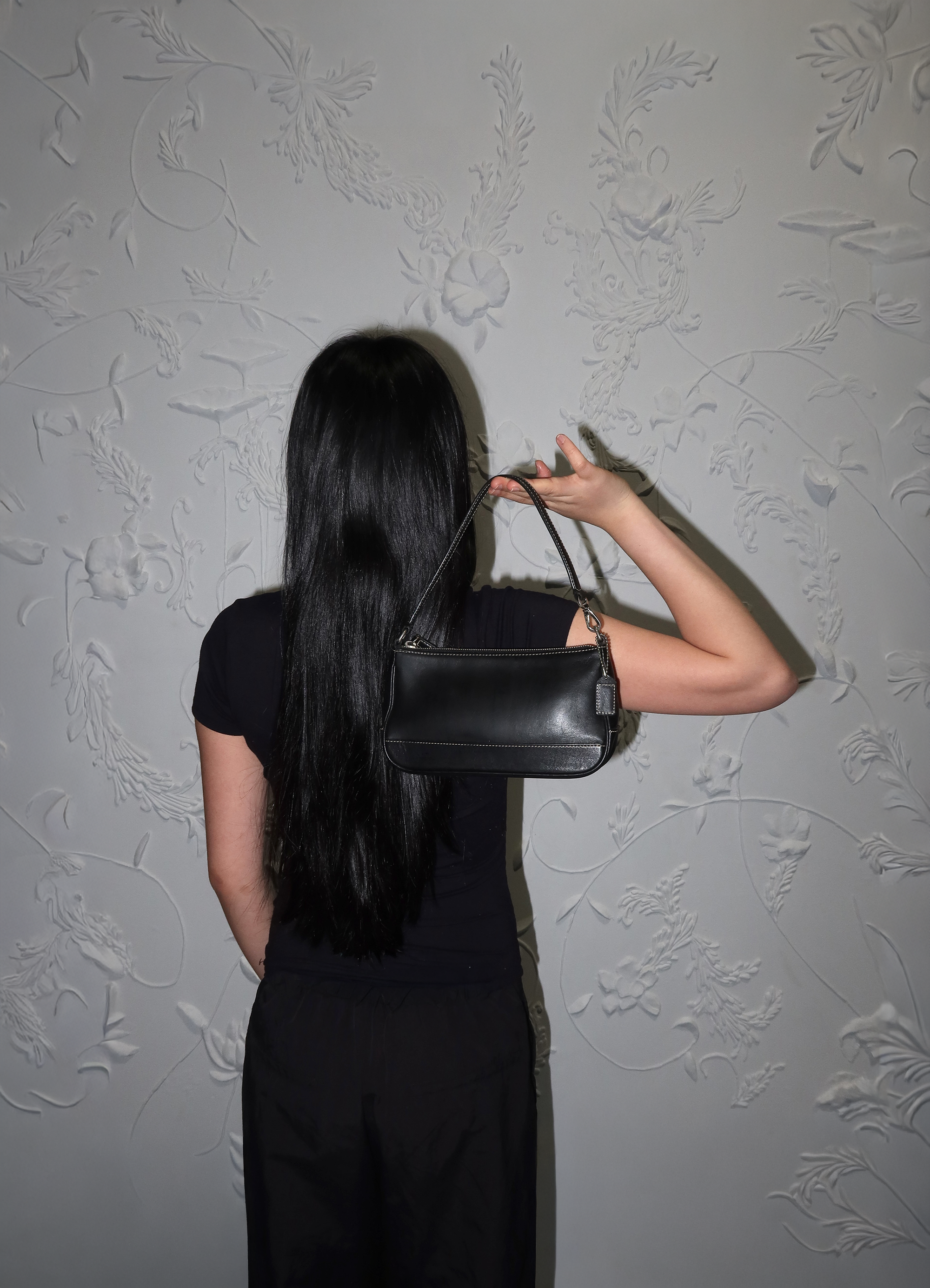 DEMI LEATHER SHOULDER BAG