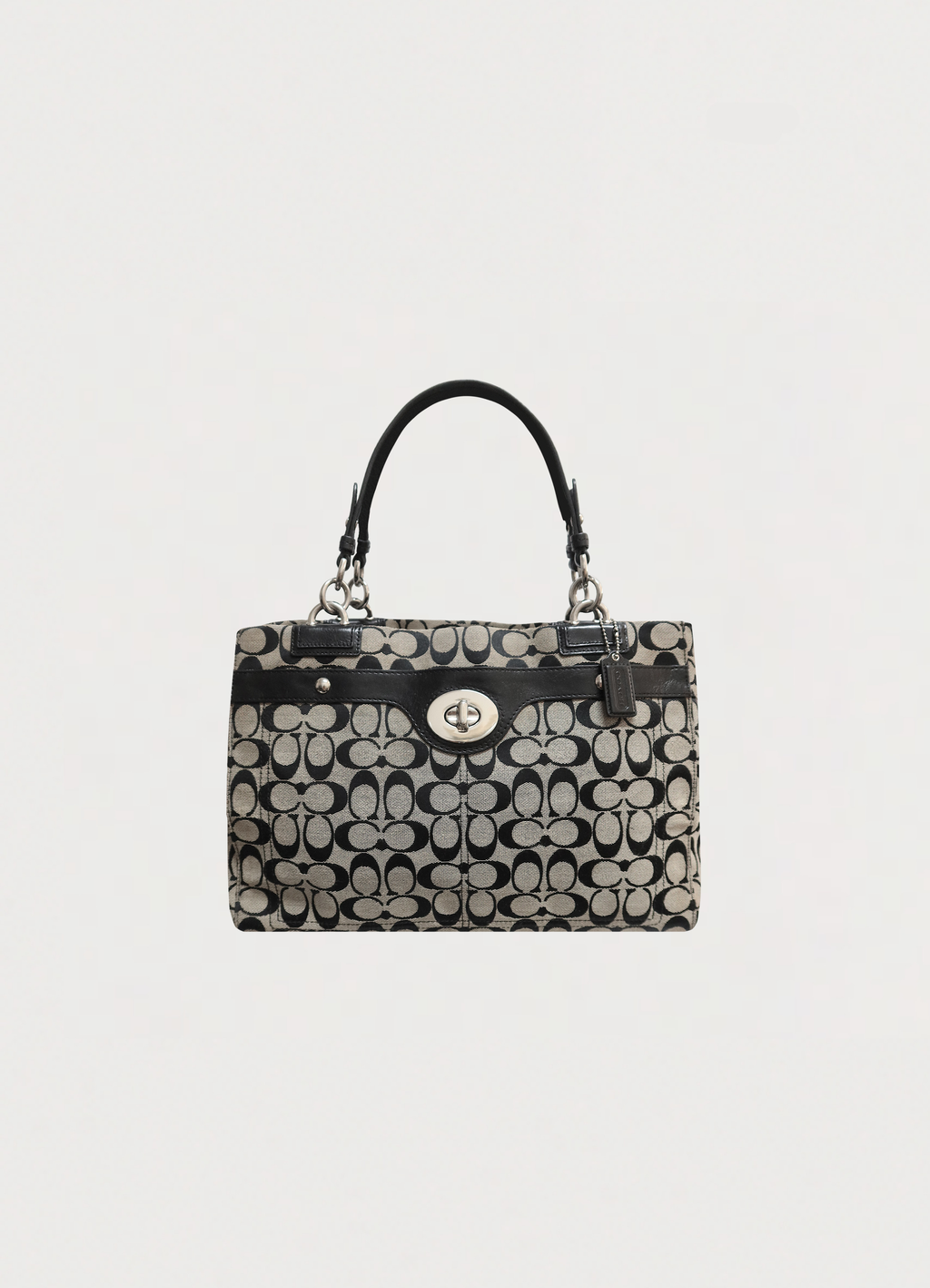 PENELOPE SIGNATURE SATCHEL CARRYALL TOTE BAG