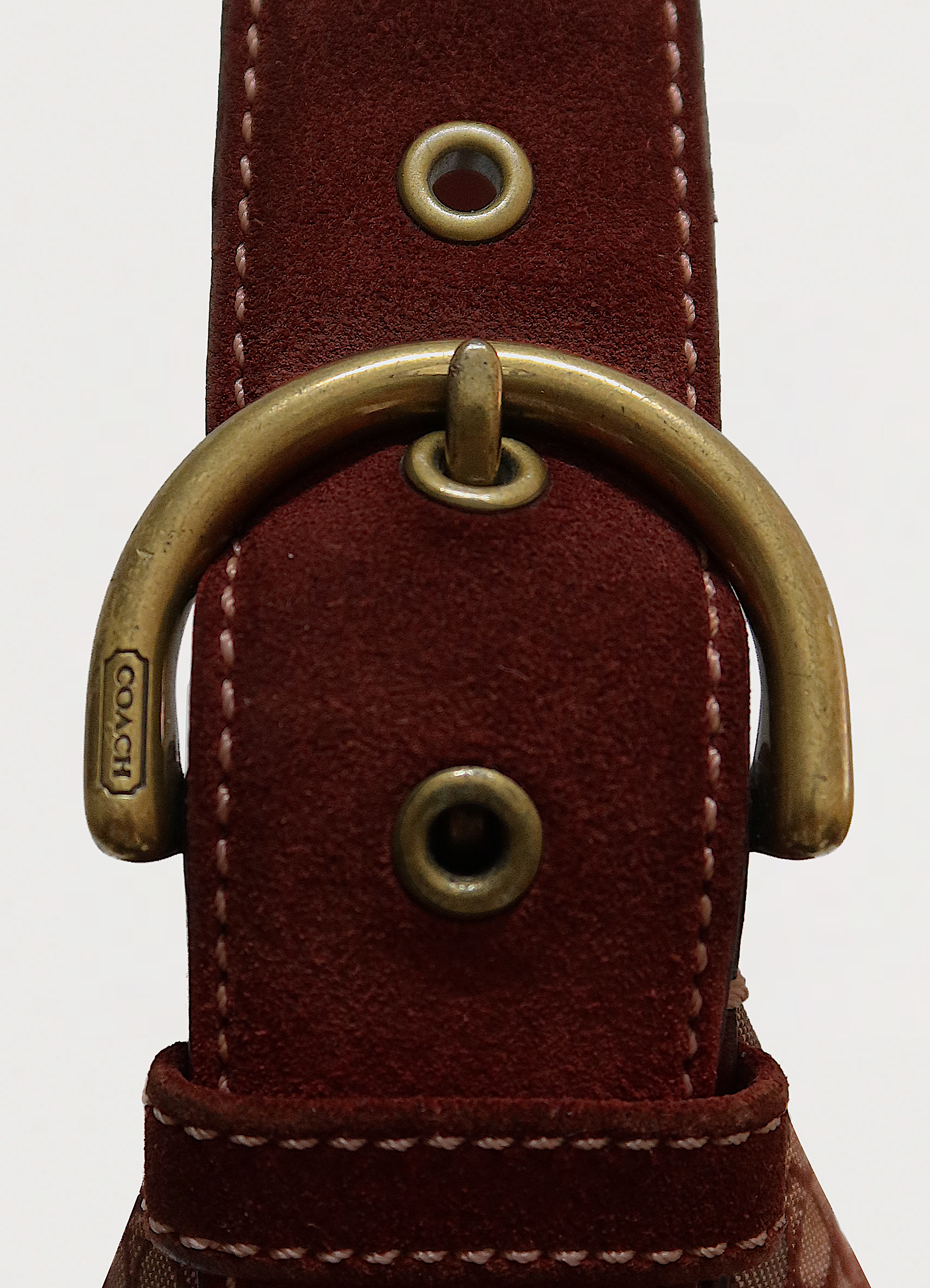 SIGNATURE SOHO HOBO SHOULDER BAG