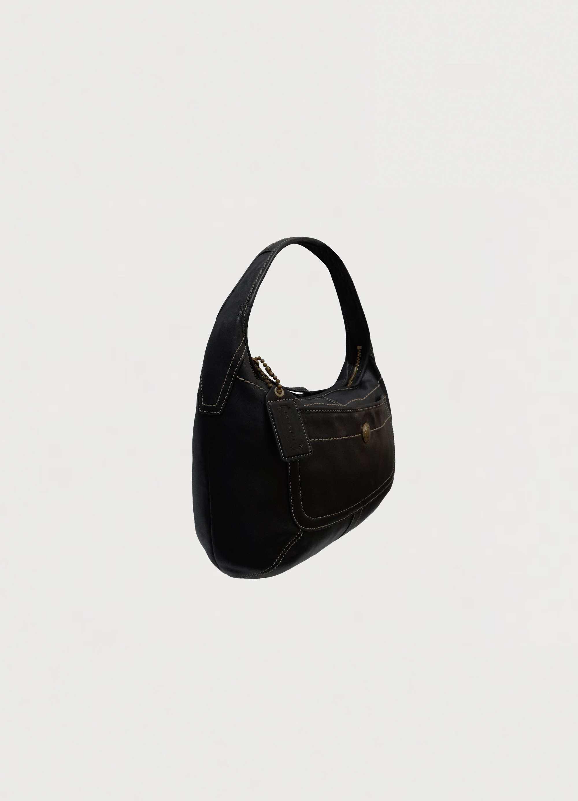 ERGO HOBO LEATHER SHOULDER BAG