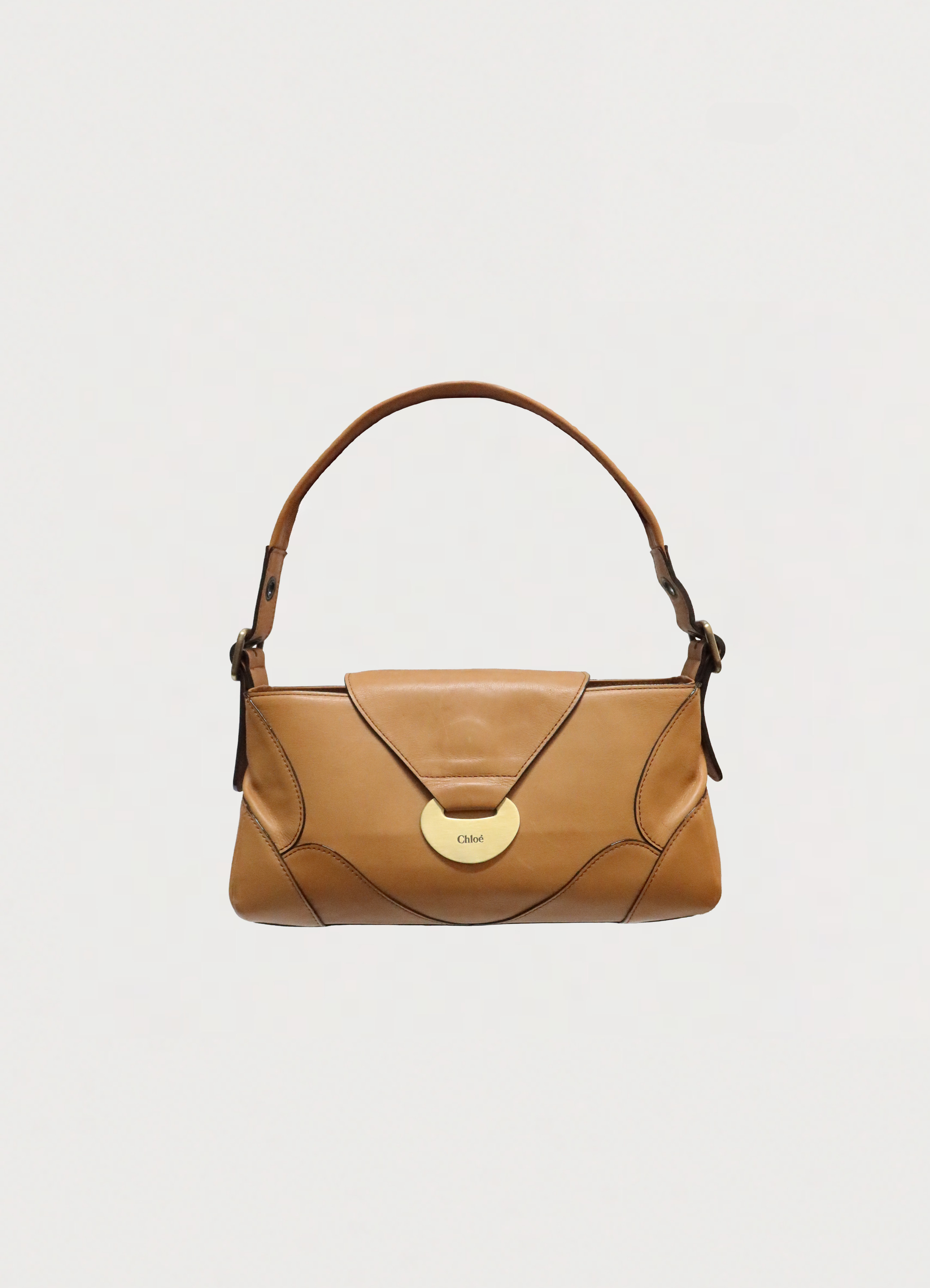 LOGO PLAQUE SHOULDER BAG