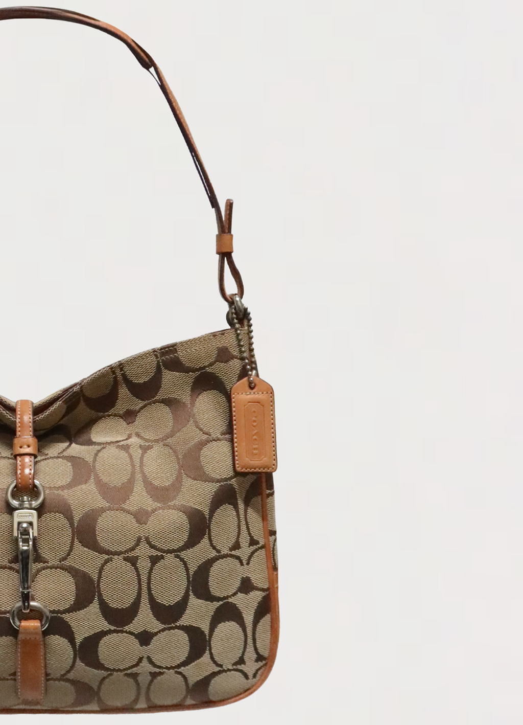 HAMPTONS CLIP HOBO SHOULDER BAG