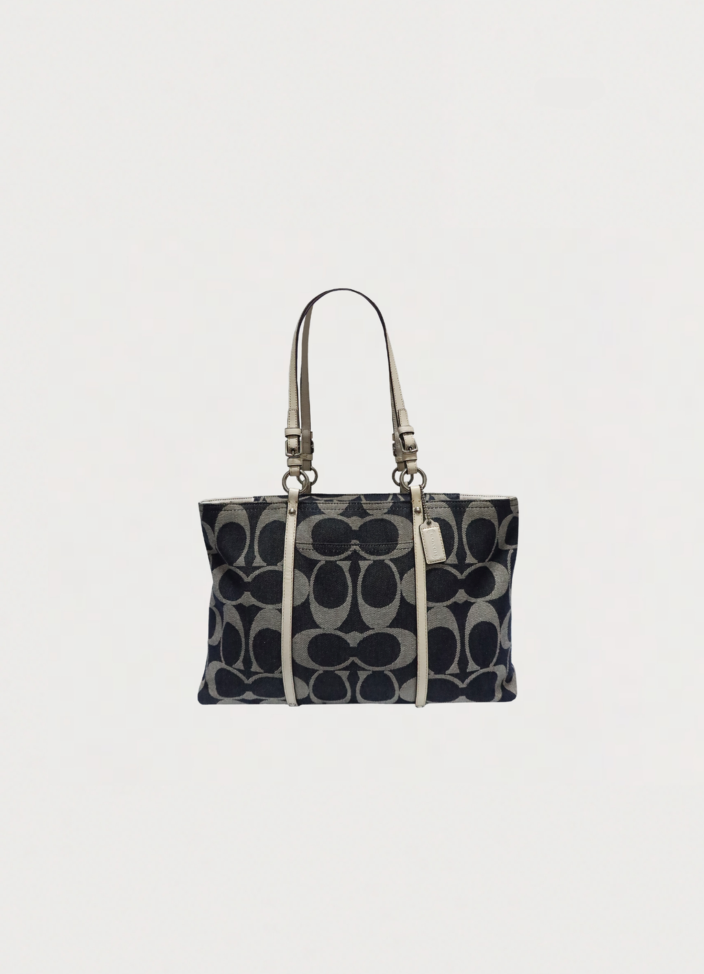 HAMPTONS DENIM SIGNATURE TOTE BAG