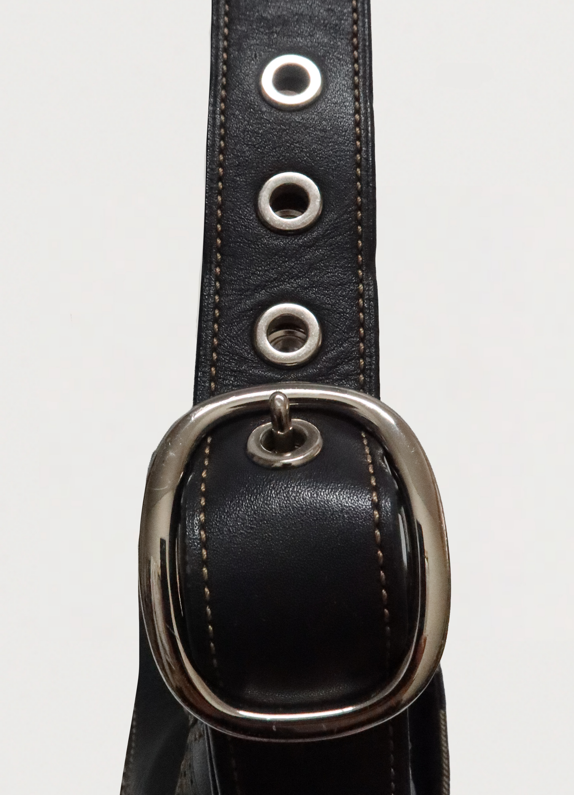 BLEECKER SIGNATURE CANVAS SHOULDER BAG