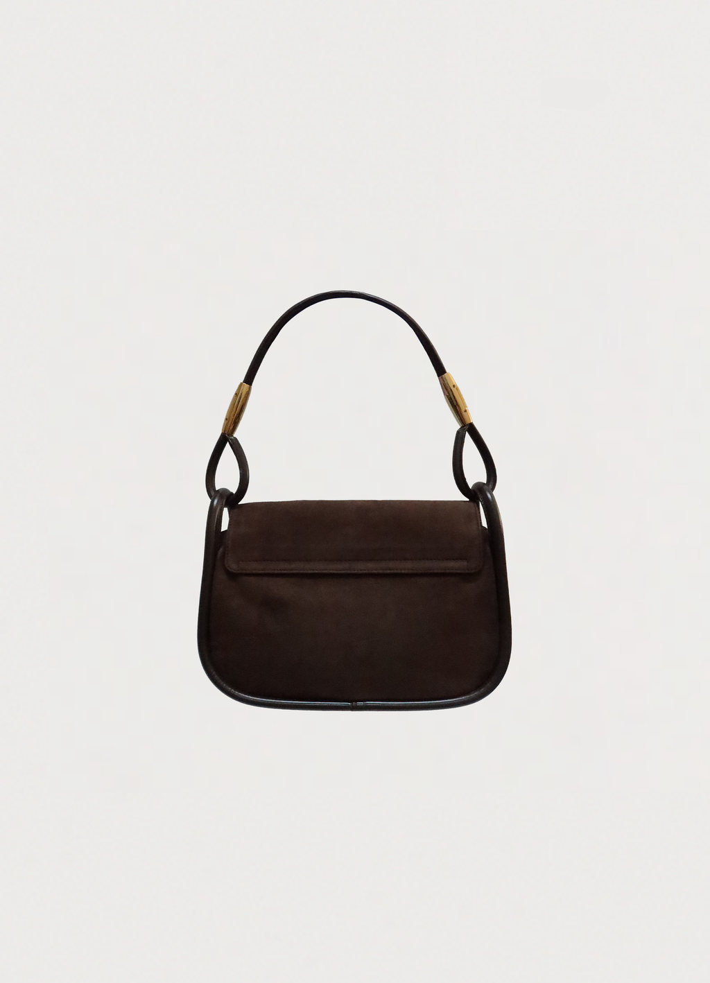 BALTHUS SUEDE SHOULDER BAG