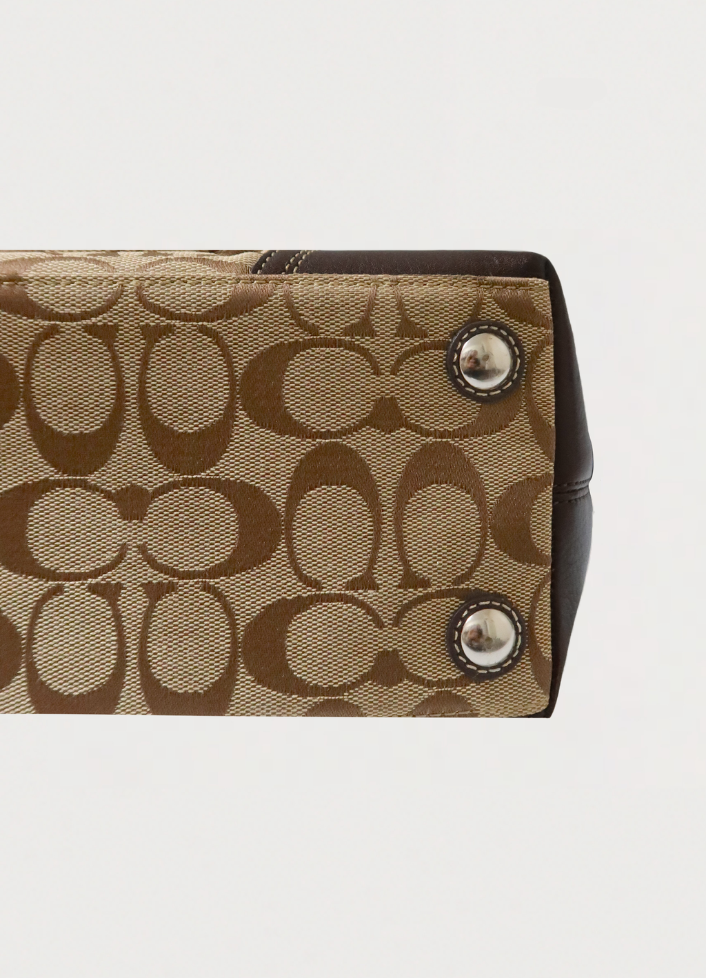 HAMPTONS SIGNATURE DOMED SATCHEL BAG