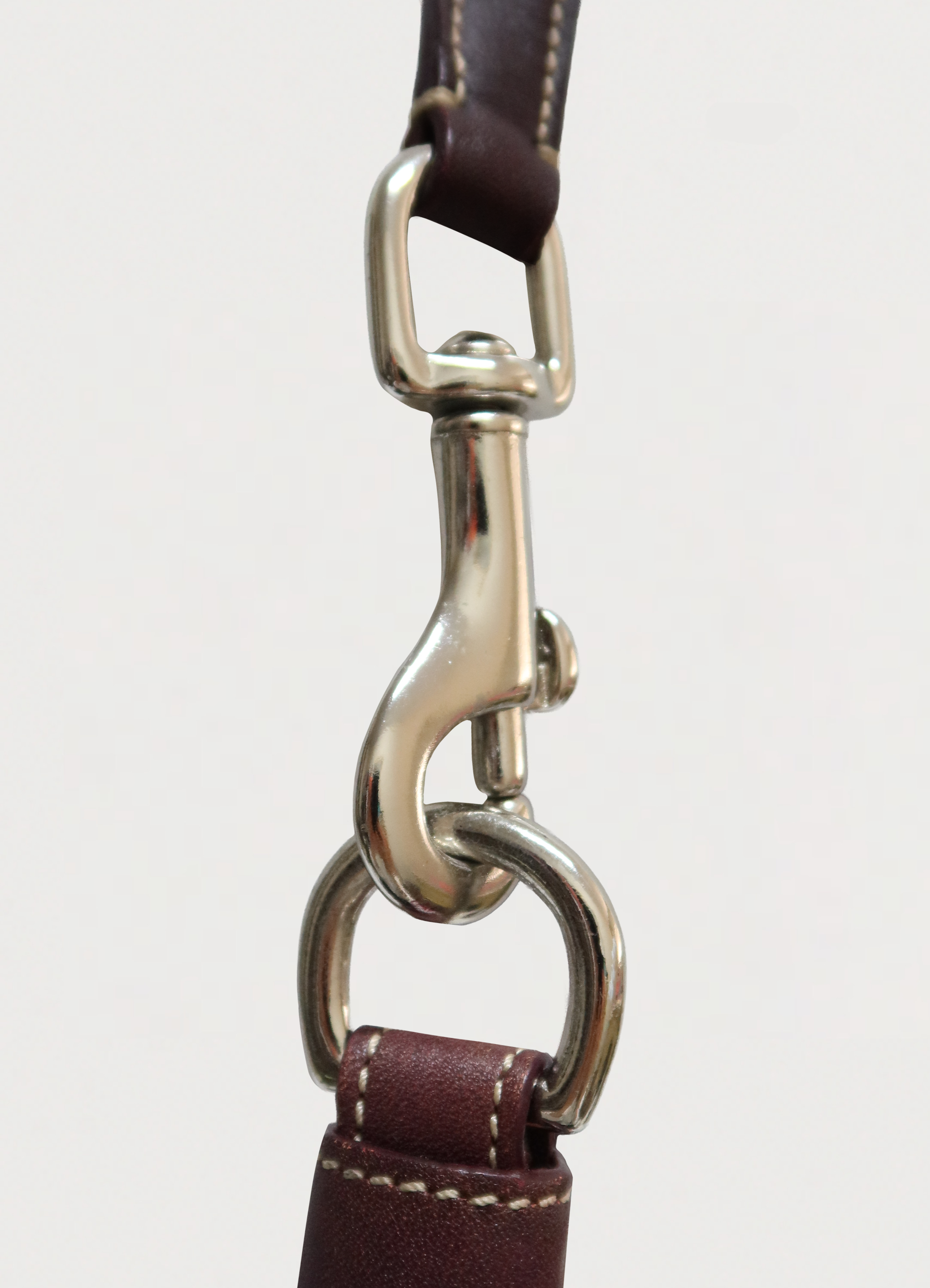 HAMPTONS PATCHWORK BUCKLE SHOULDER BAG