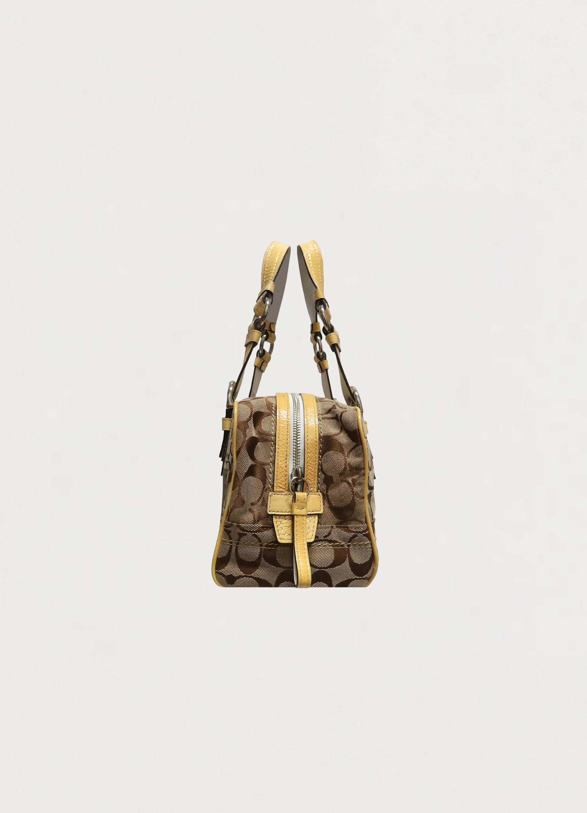 SOHO PATCHWORK BOSTON SHOULDER BAG