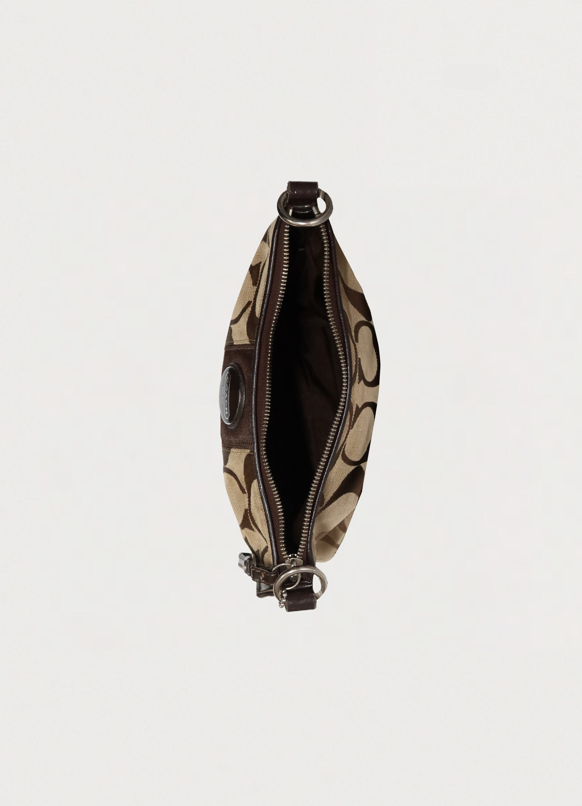 SIGNATURE STRIPE DEMI SHOULDER BAG