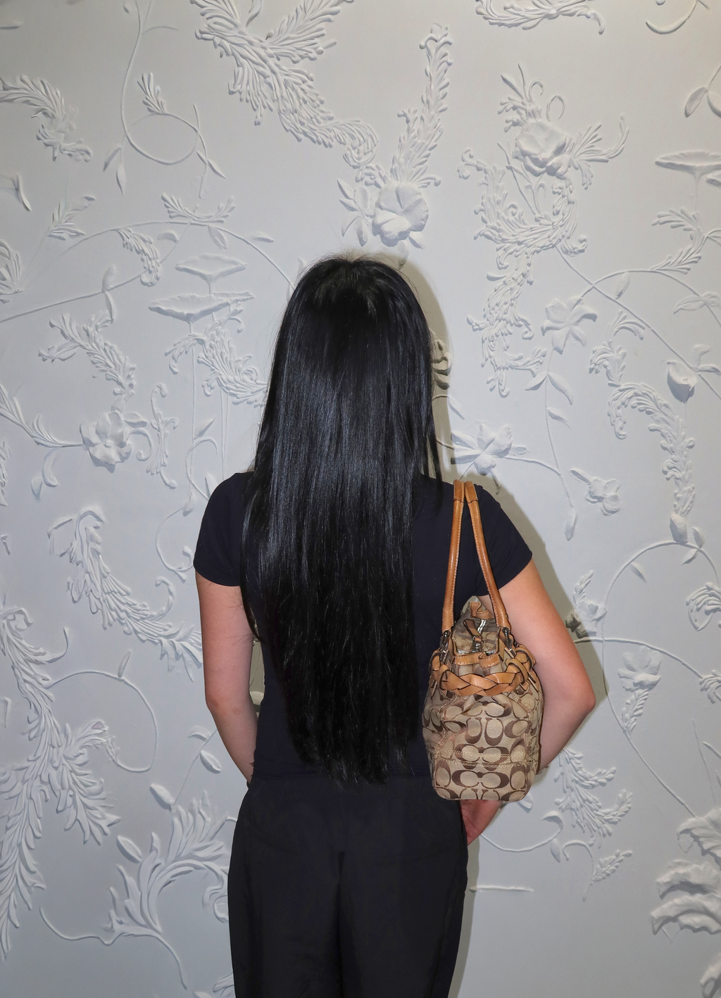 SIGNATURE HAMPTONS CARRYALL SATCHEL BAG