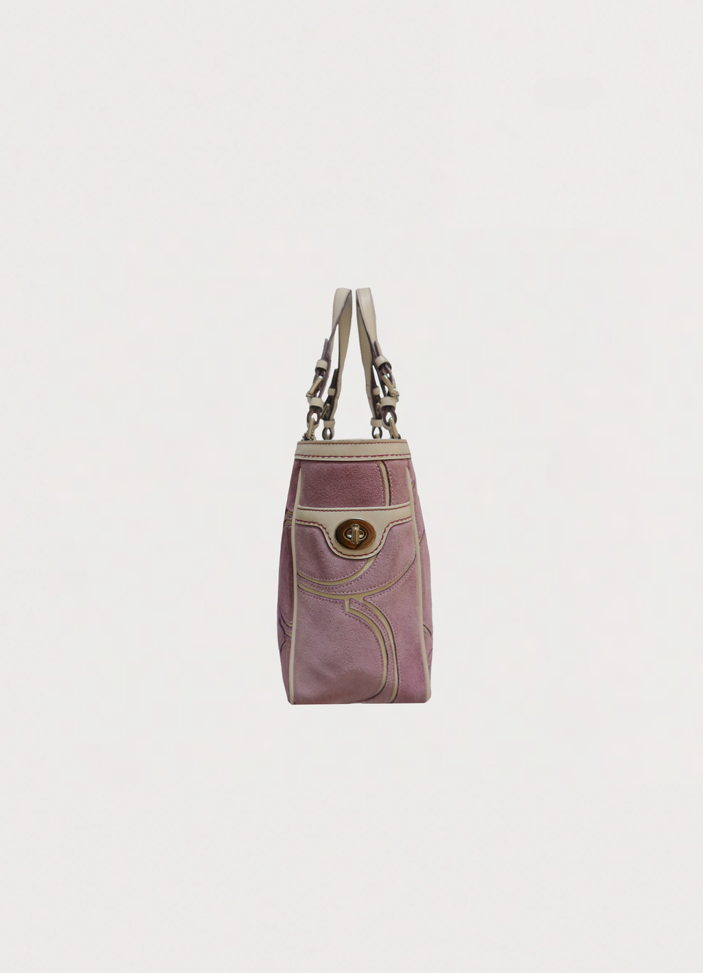 HAMPTON GALLERY SUEDE TOTE BAG