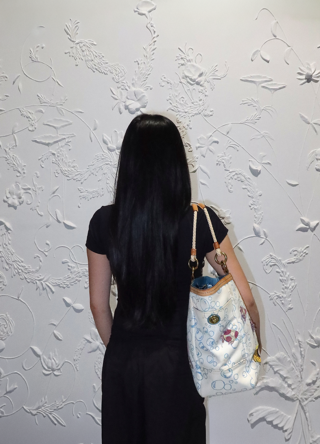 LIMITED EDITION RESORT BUBBLE FISH CORAL TOTE BAG