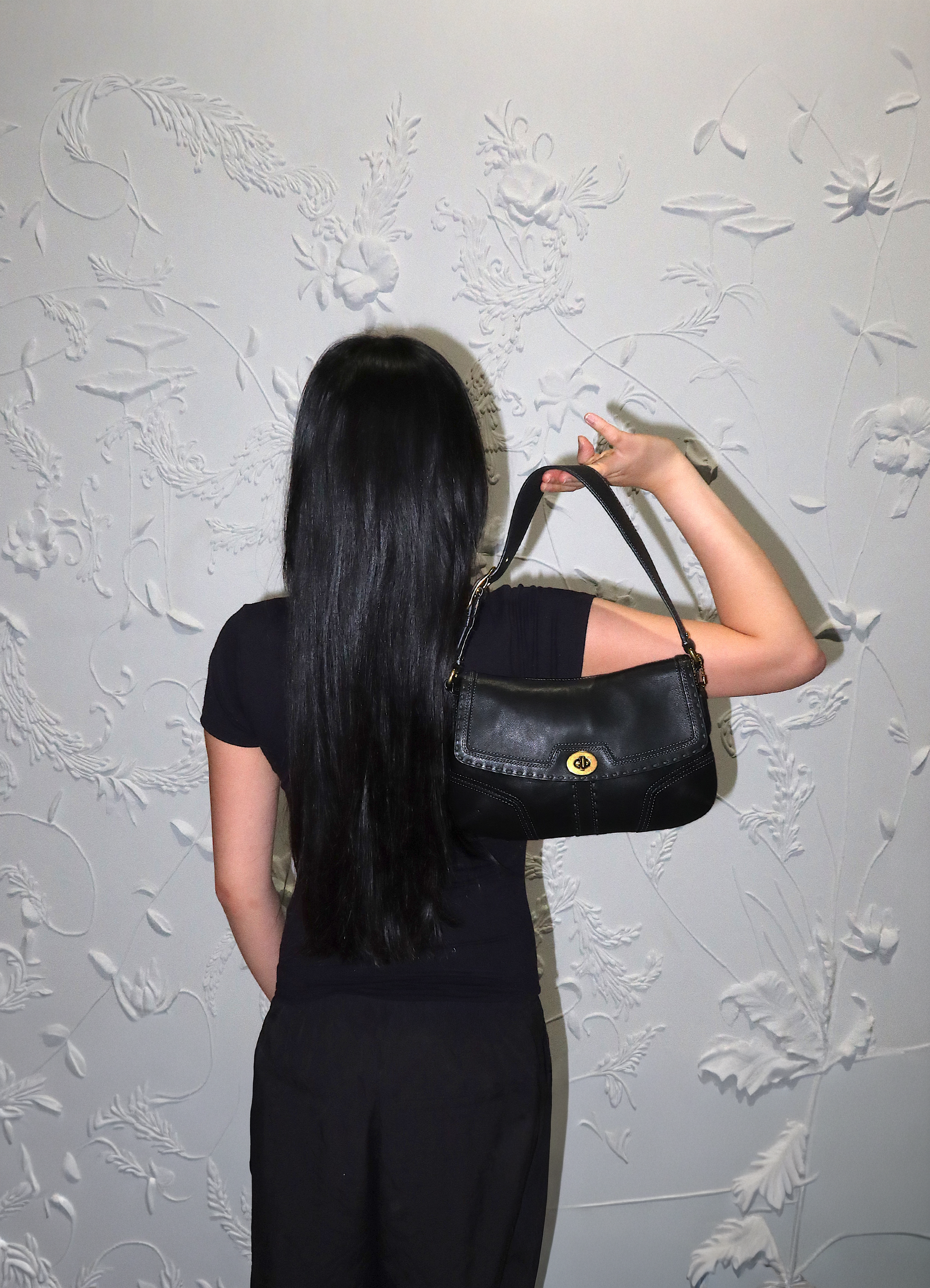 SOHO LEATHER FLAP BAG