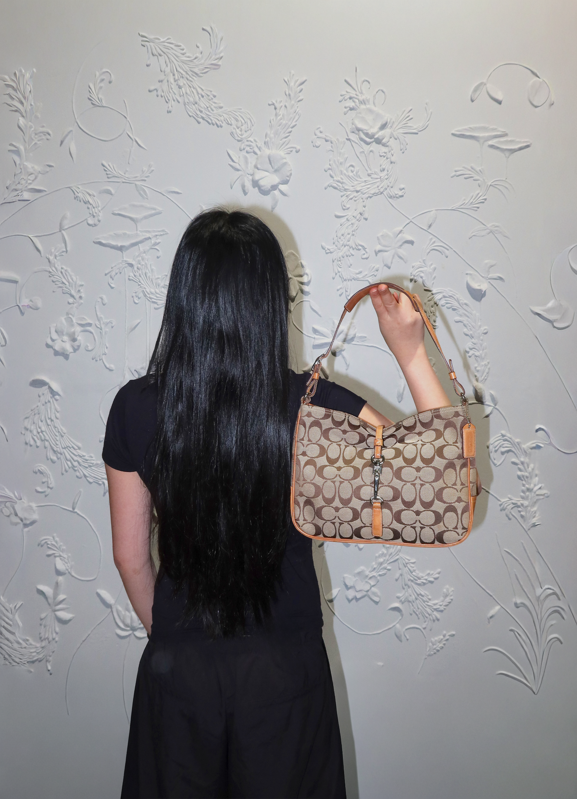 HAMPTONS CLIP HOBO SHOULDER BAG