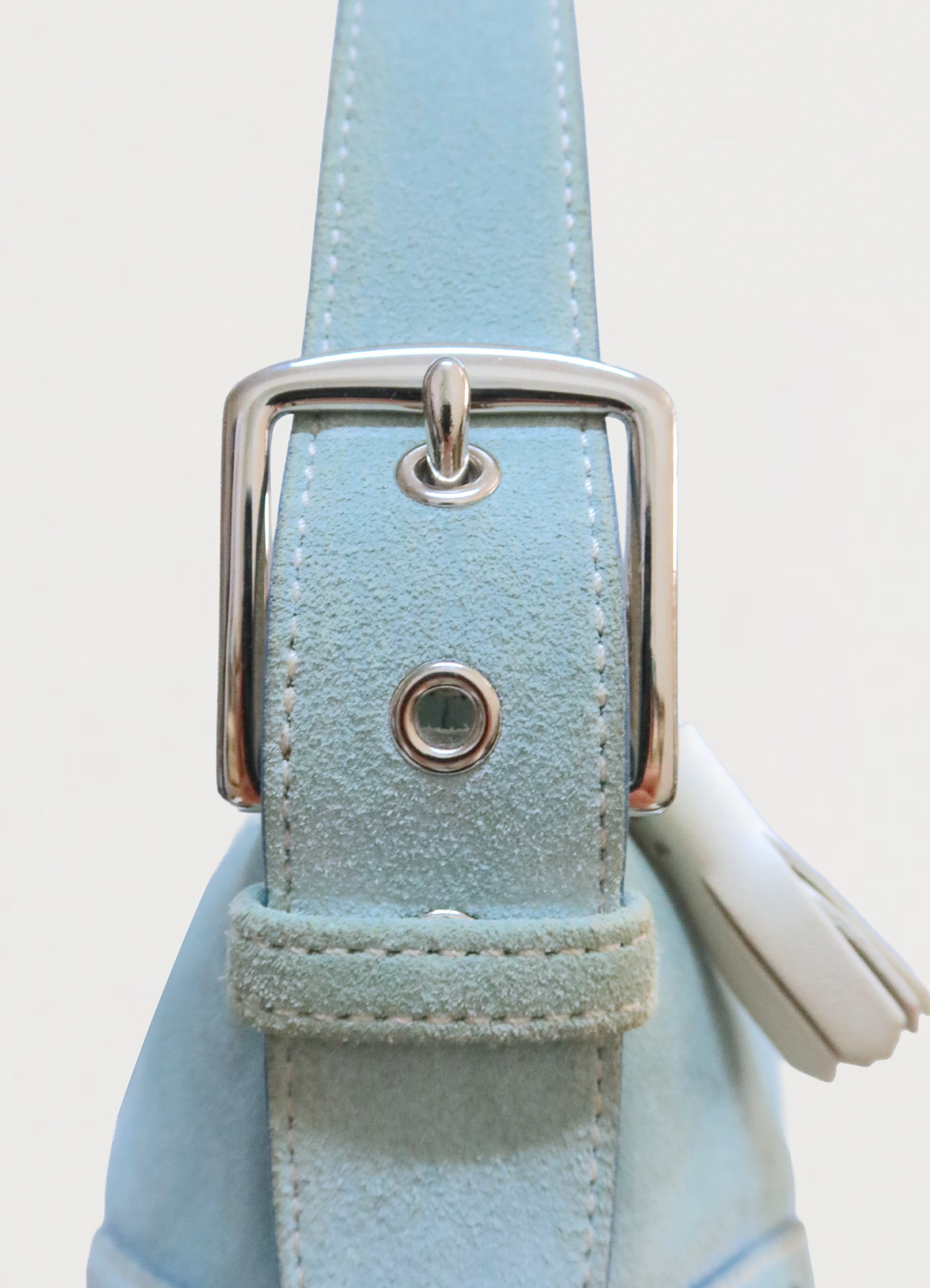 HAMPTONS SUEDE BAGUETTE BAG