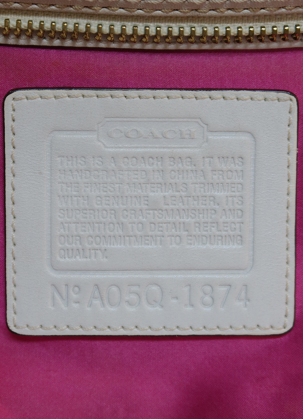 LEGACY COTTON TWILL GALLERY SATCHEL BAG