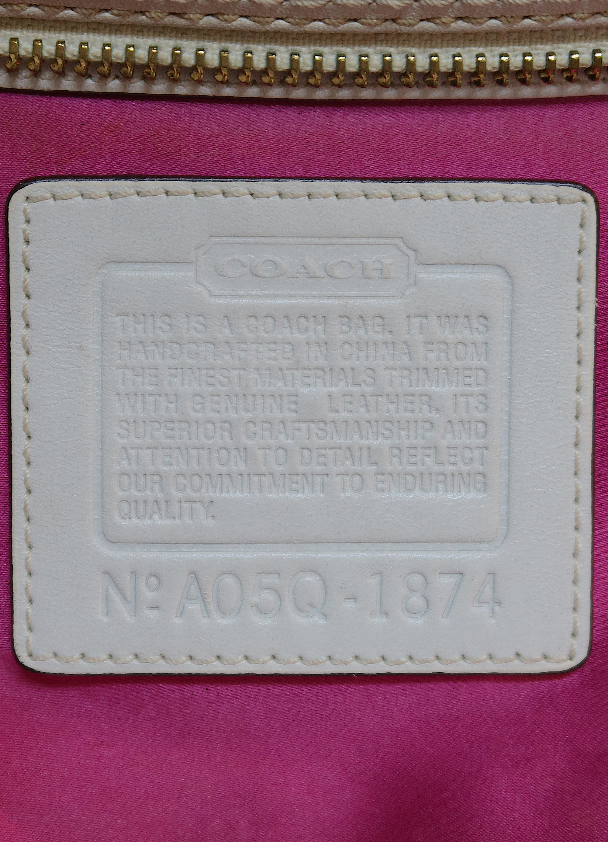 LEGACY COTTON TWILL GALLERY SATCHEL BAG