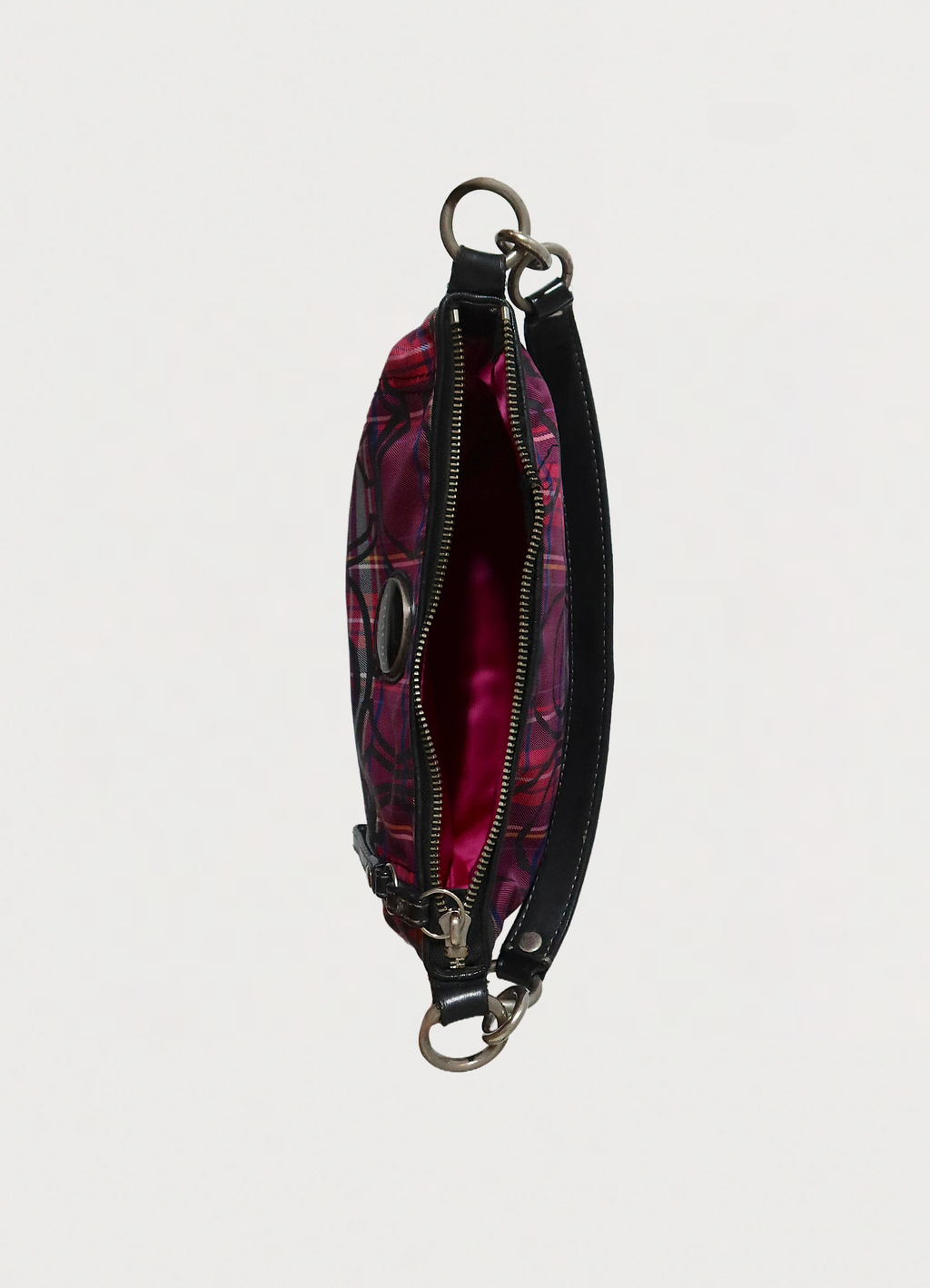 POPPY TARTAN PLAID SHOULDER BAG