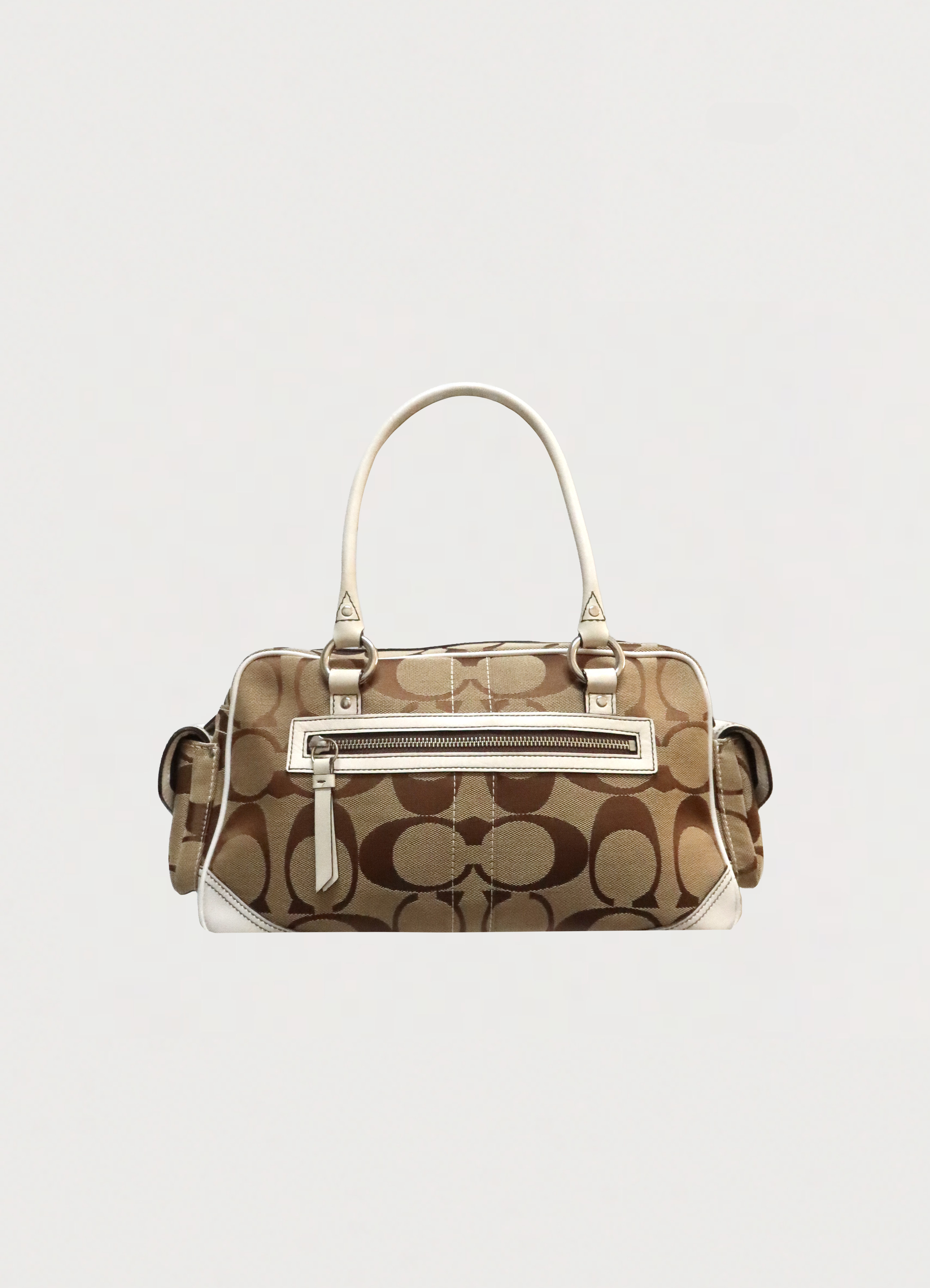 SIGNATURE GALLERY POCKET SATCHEL BAG