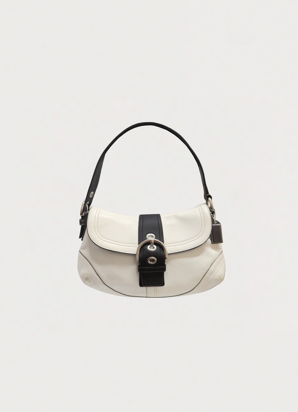 SOHO BUCKLE FLAP SHOULDER BAG