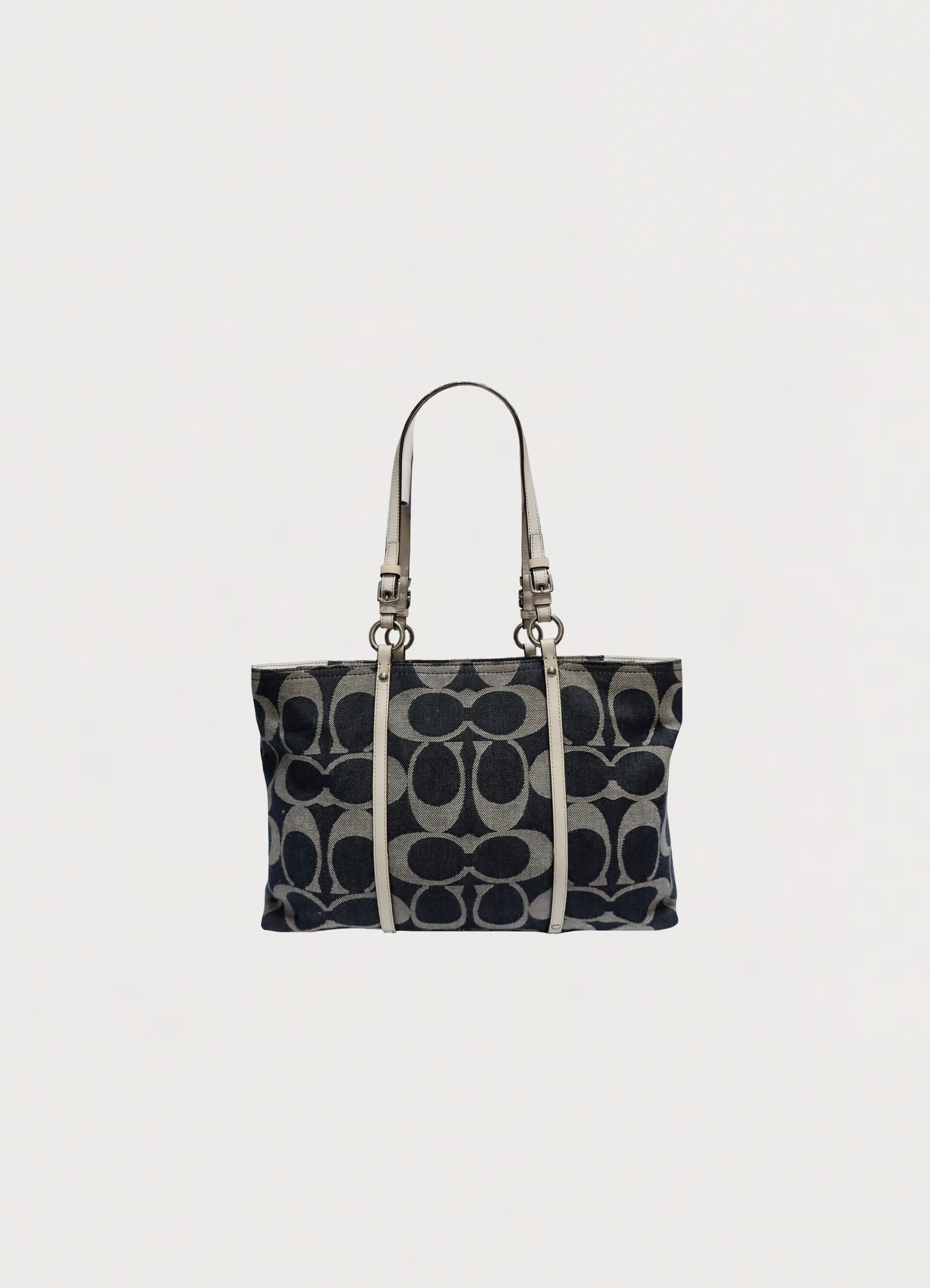 HAMPTONS DENIM SIGNATURE TOTE BAG
