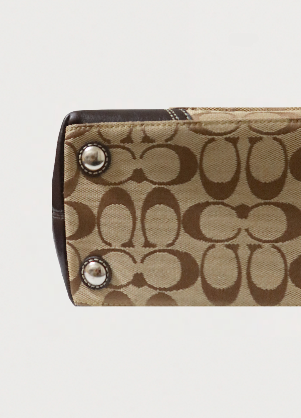 HAMPTONS SIGNATURE DOMED SATCHEL BAG