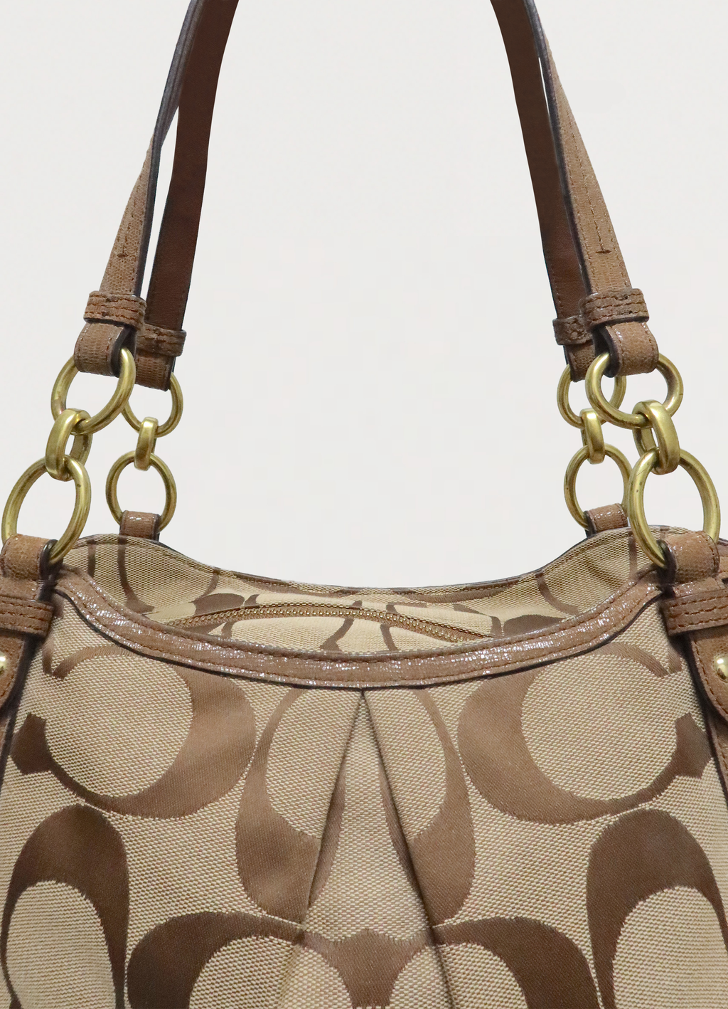ALEXANDRA CHAIN TOTE SHOULDER BAG