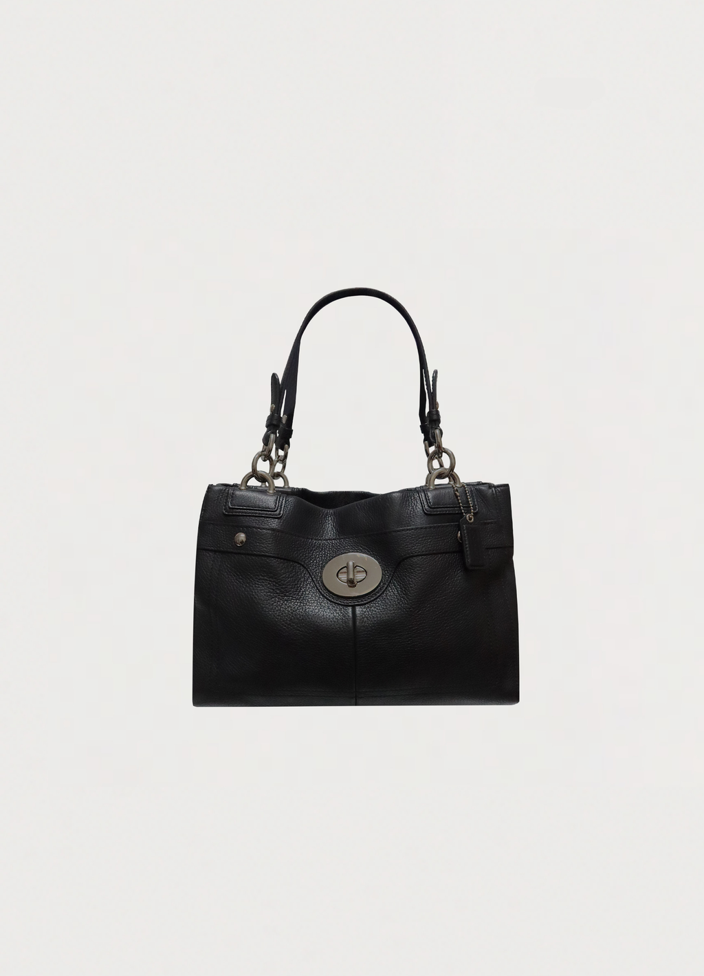 PENELOPE LEATHER CARRYALL SATCHEL BAG
