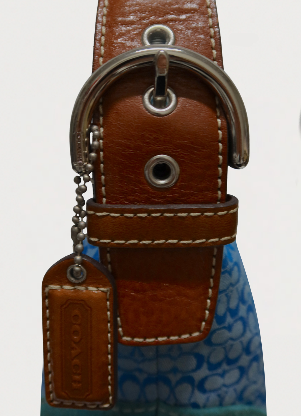 RARE AZURE BLUE SOHO HOBO MINI BAG