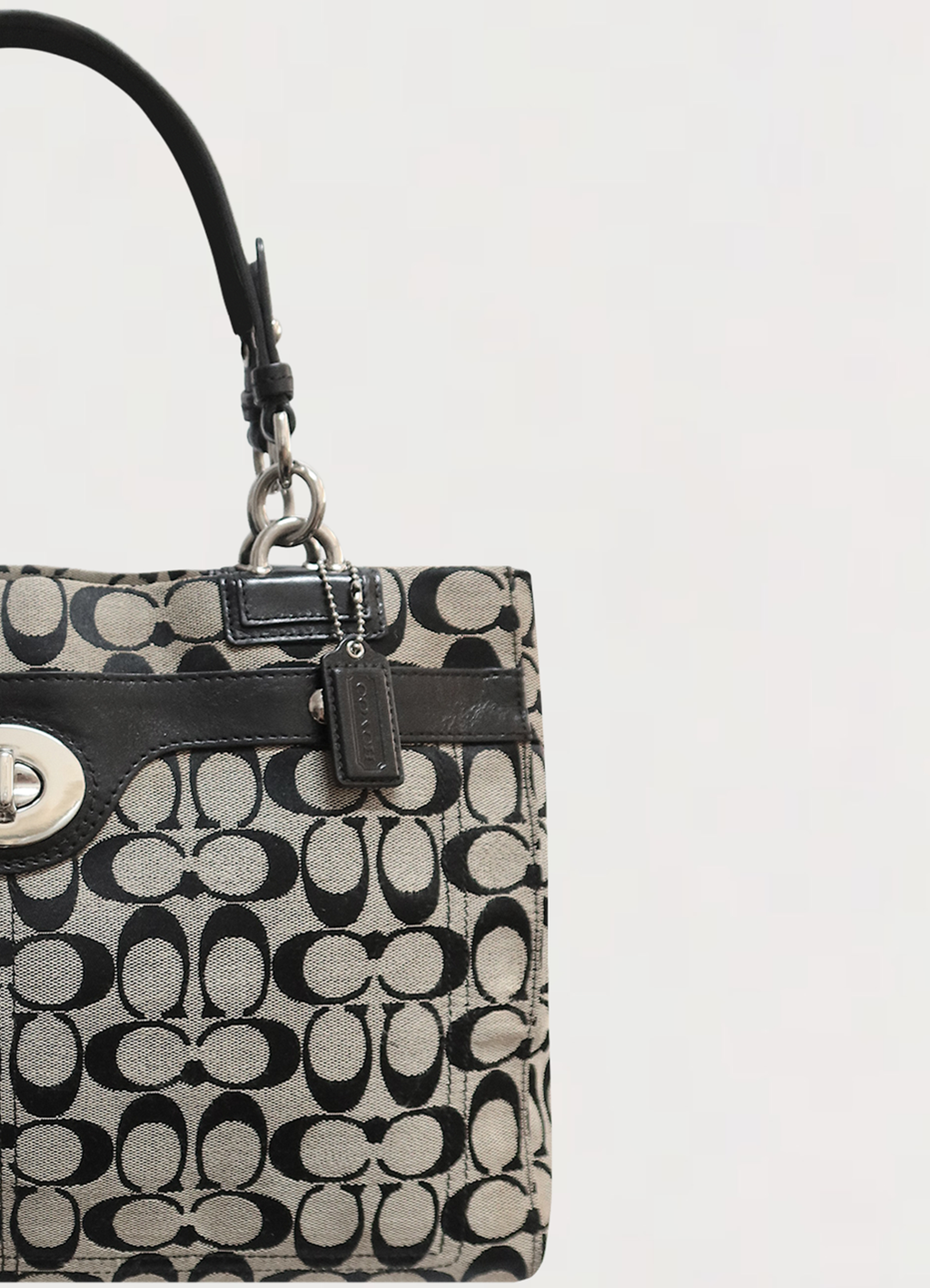 PENELOPE SIGNATURE SATCHEL CARRYALL TOTE BAG